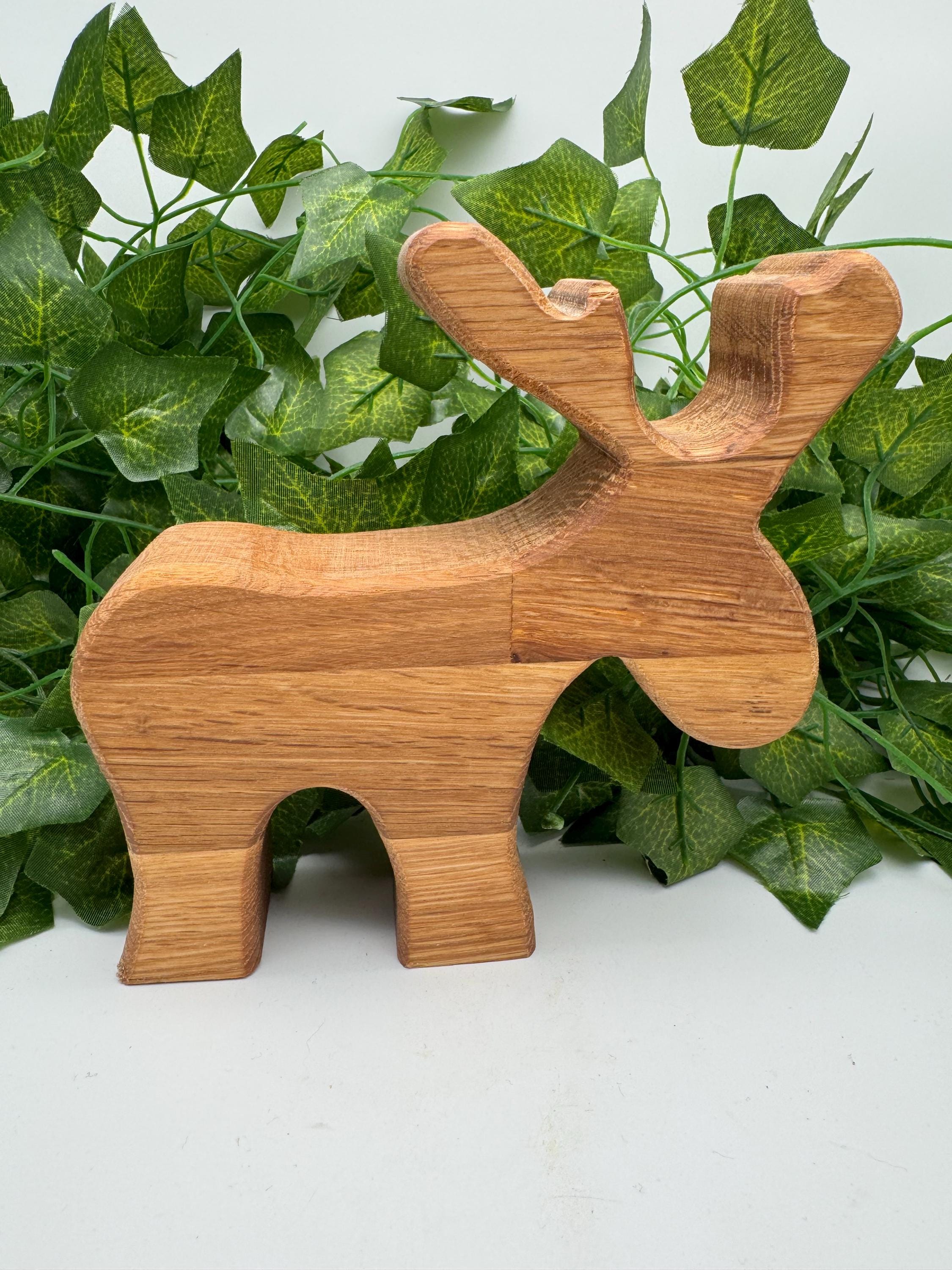 Holz Rentiere