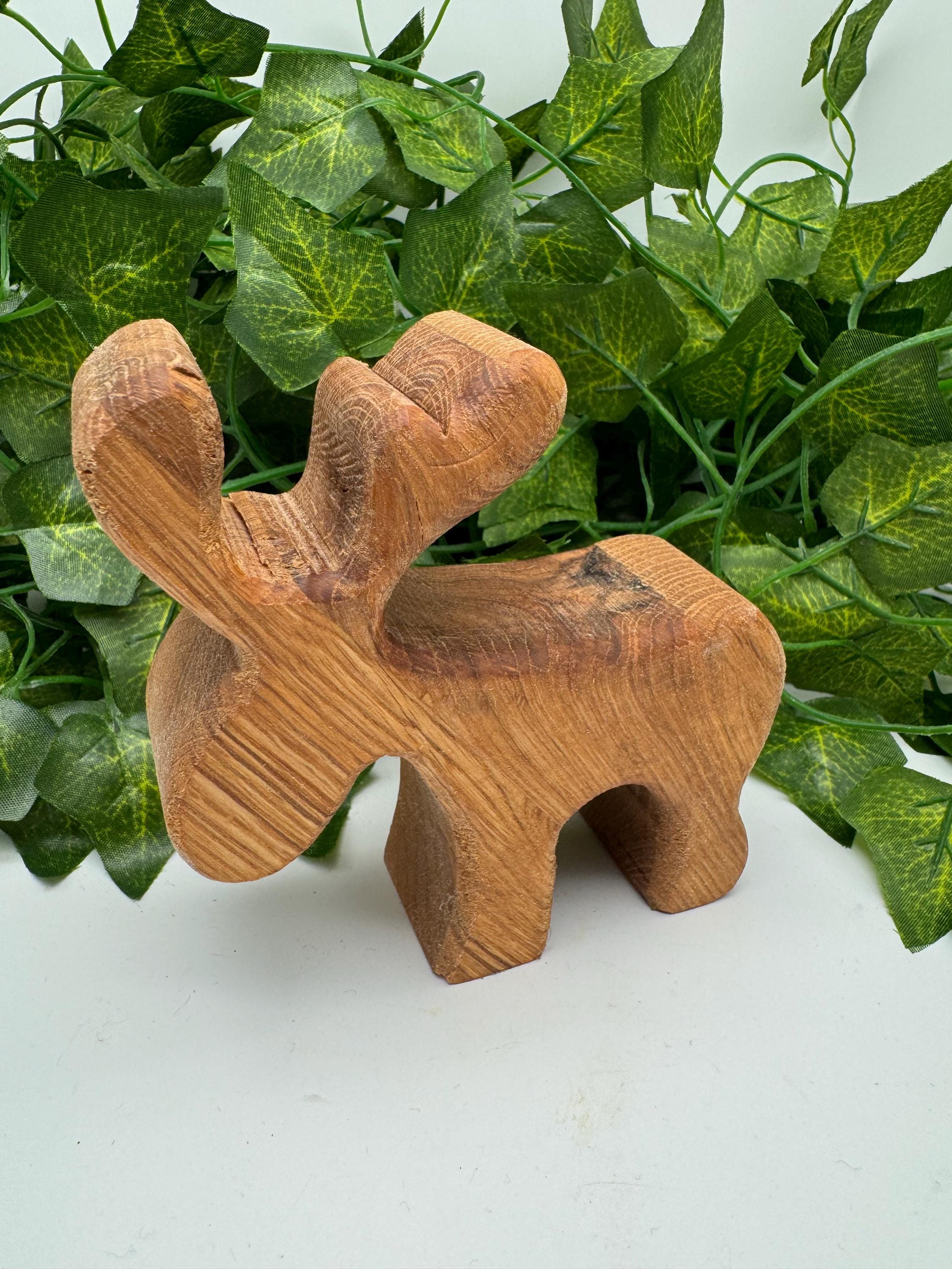 Holz Rentiere aus Eiche