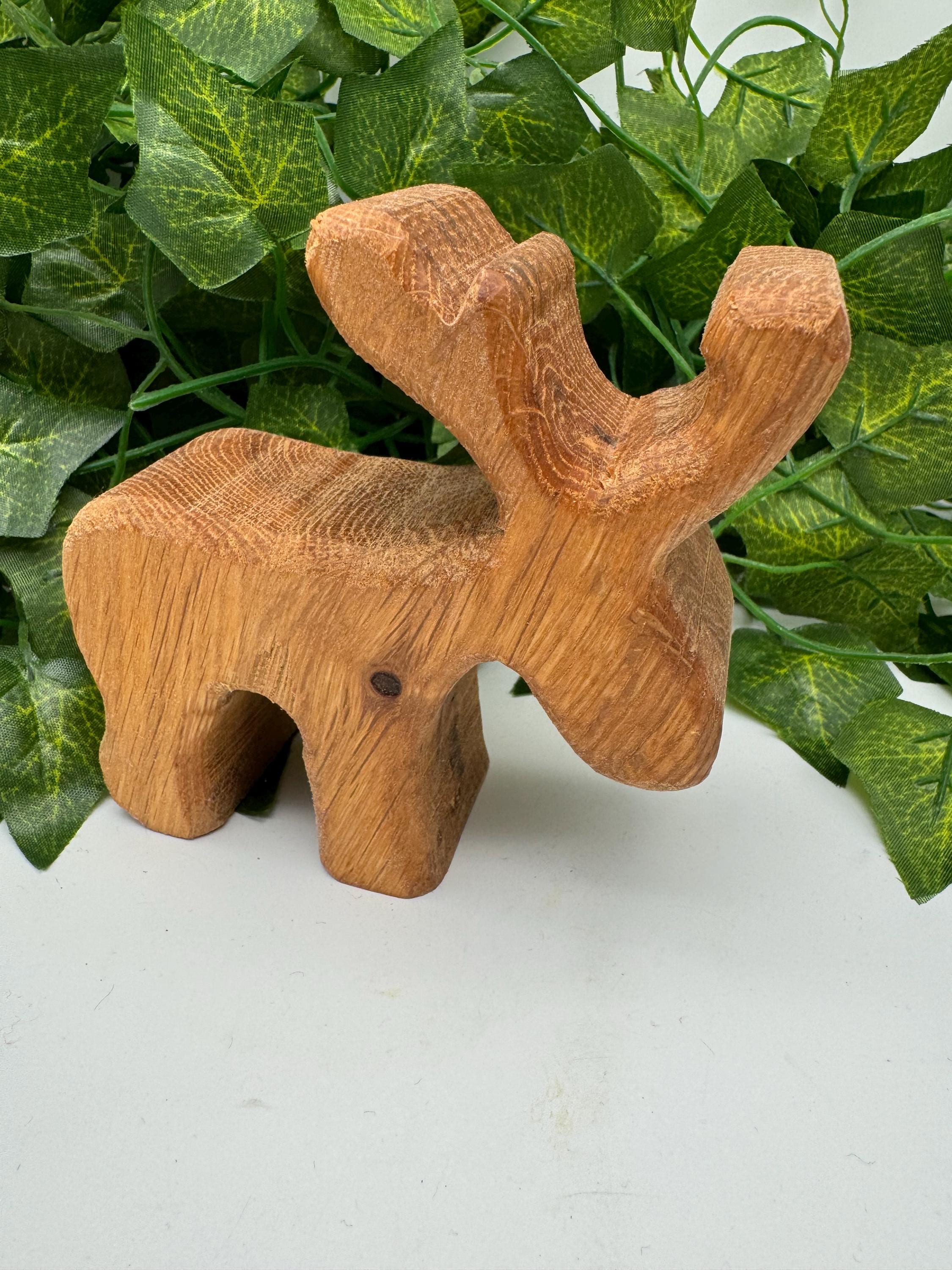 Holz Rentiere aus Eiche