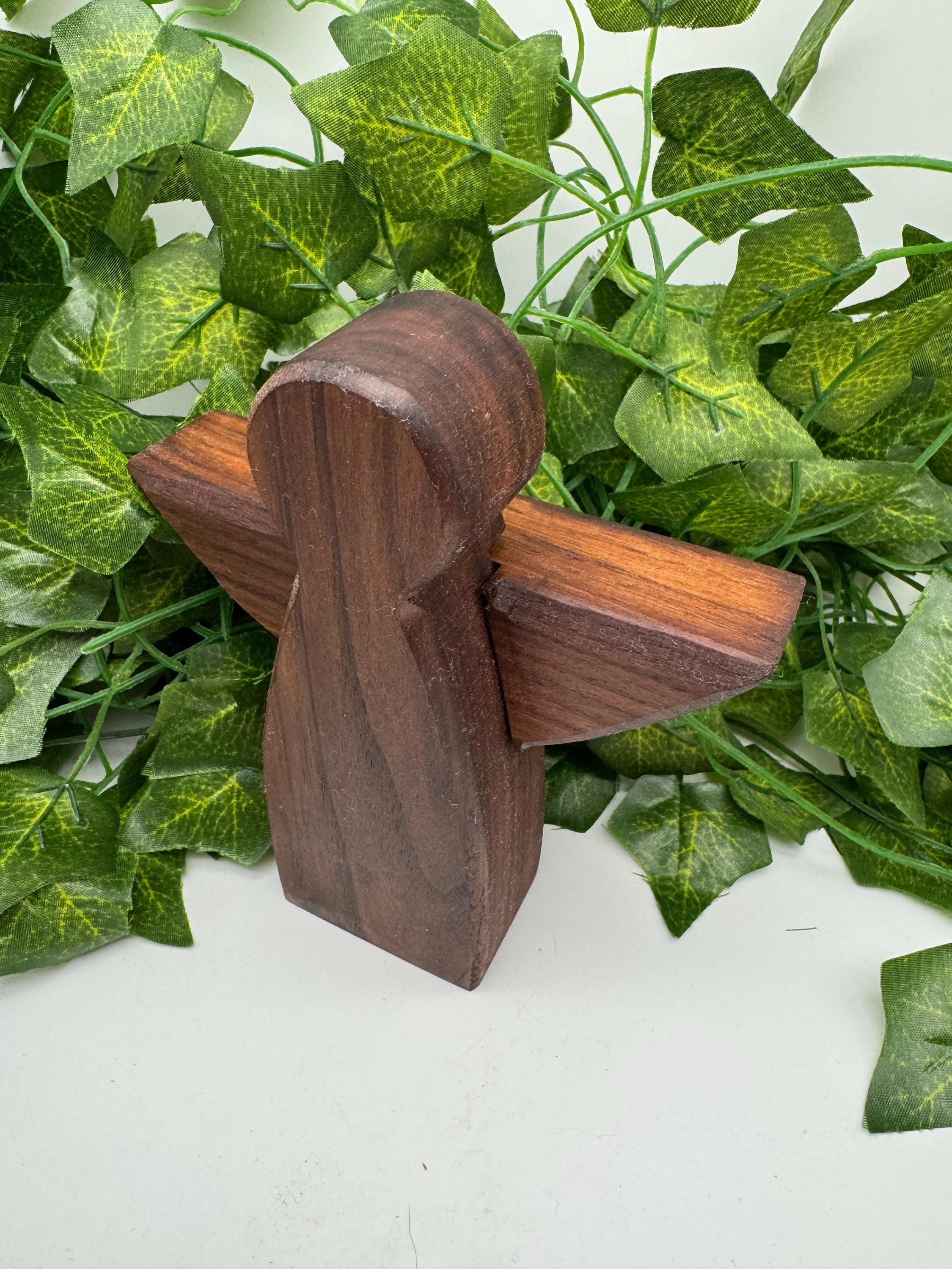 kleiner Engel Weihnachtsengel aus Holz