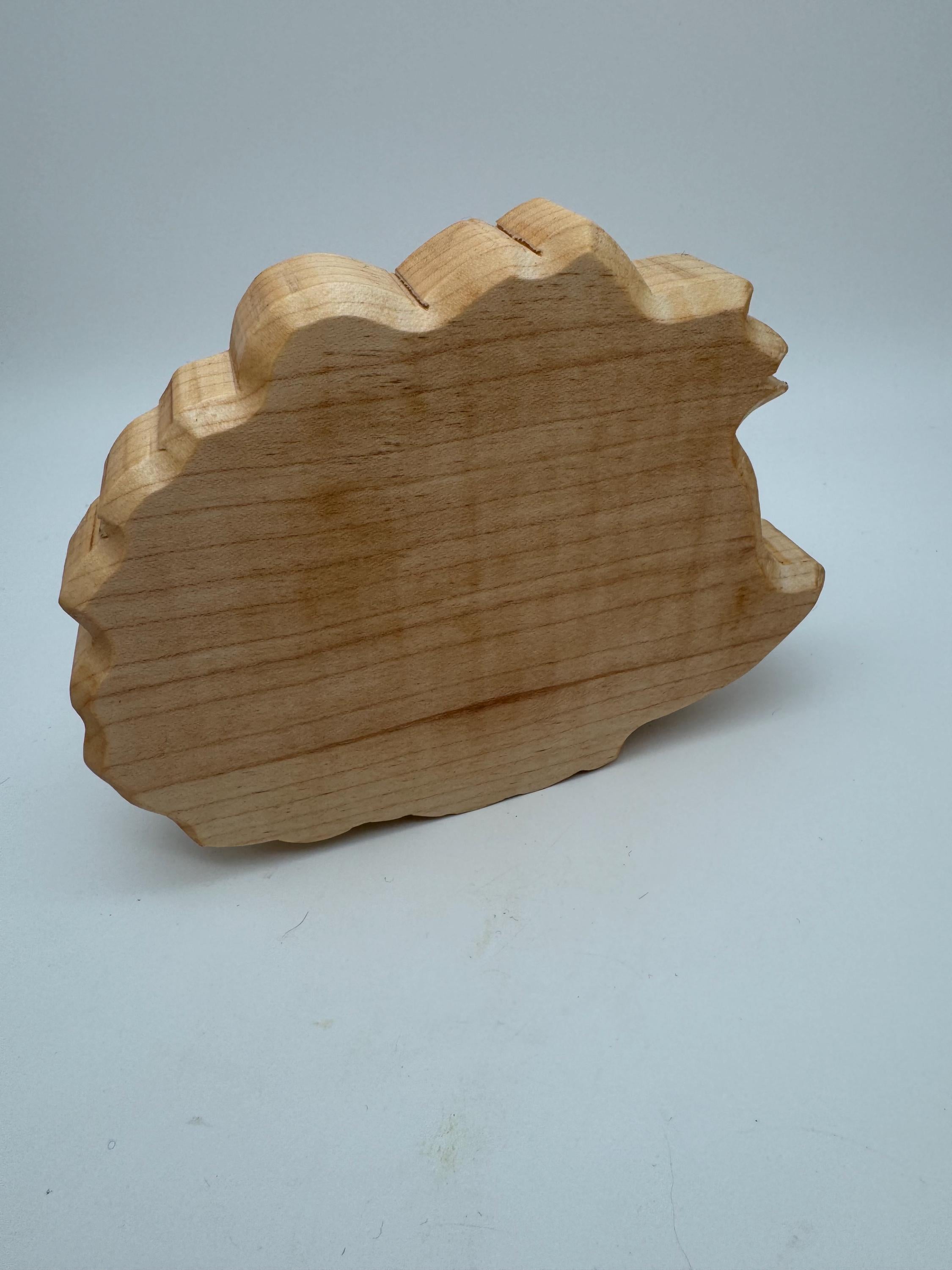 Holz Igel aus Esche