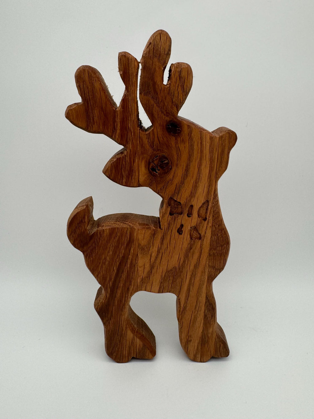 Holz Hirsch aus Eiche