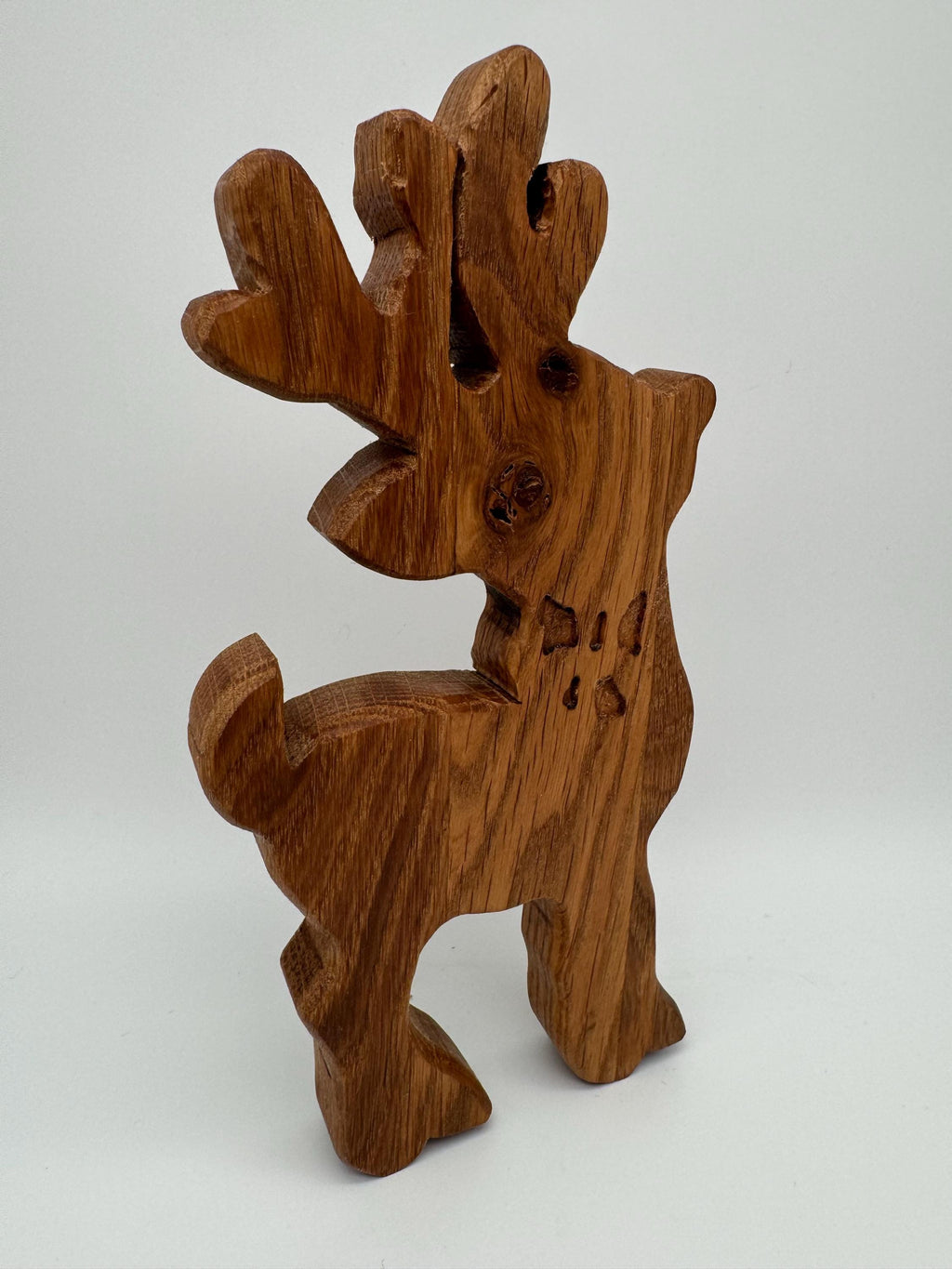 Holz Hirsch aus Eiche
