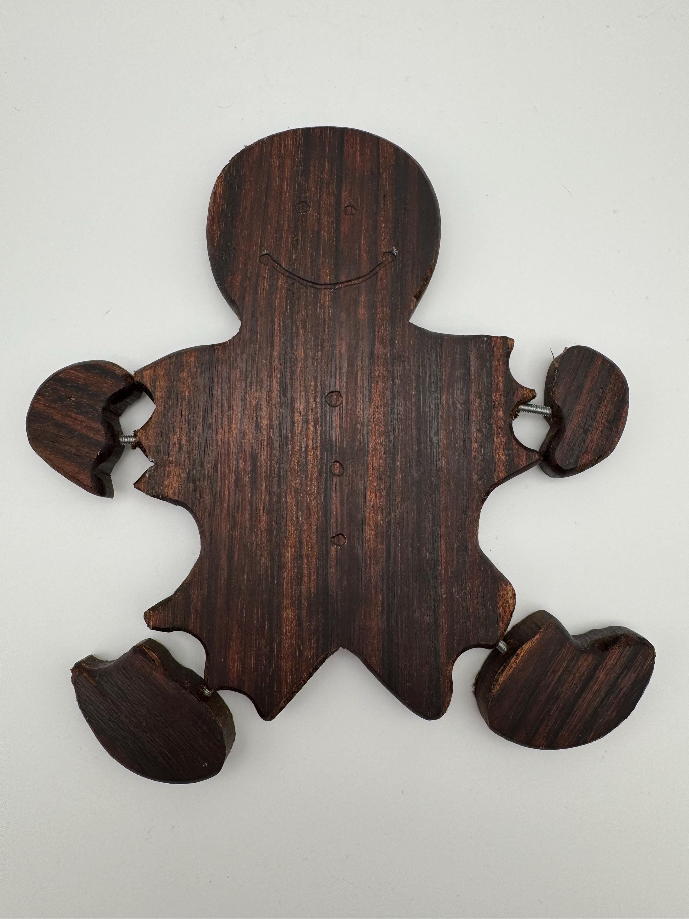 Lebkuchenmann aus Holz