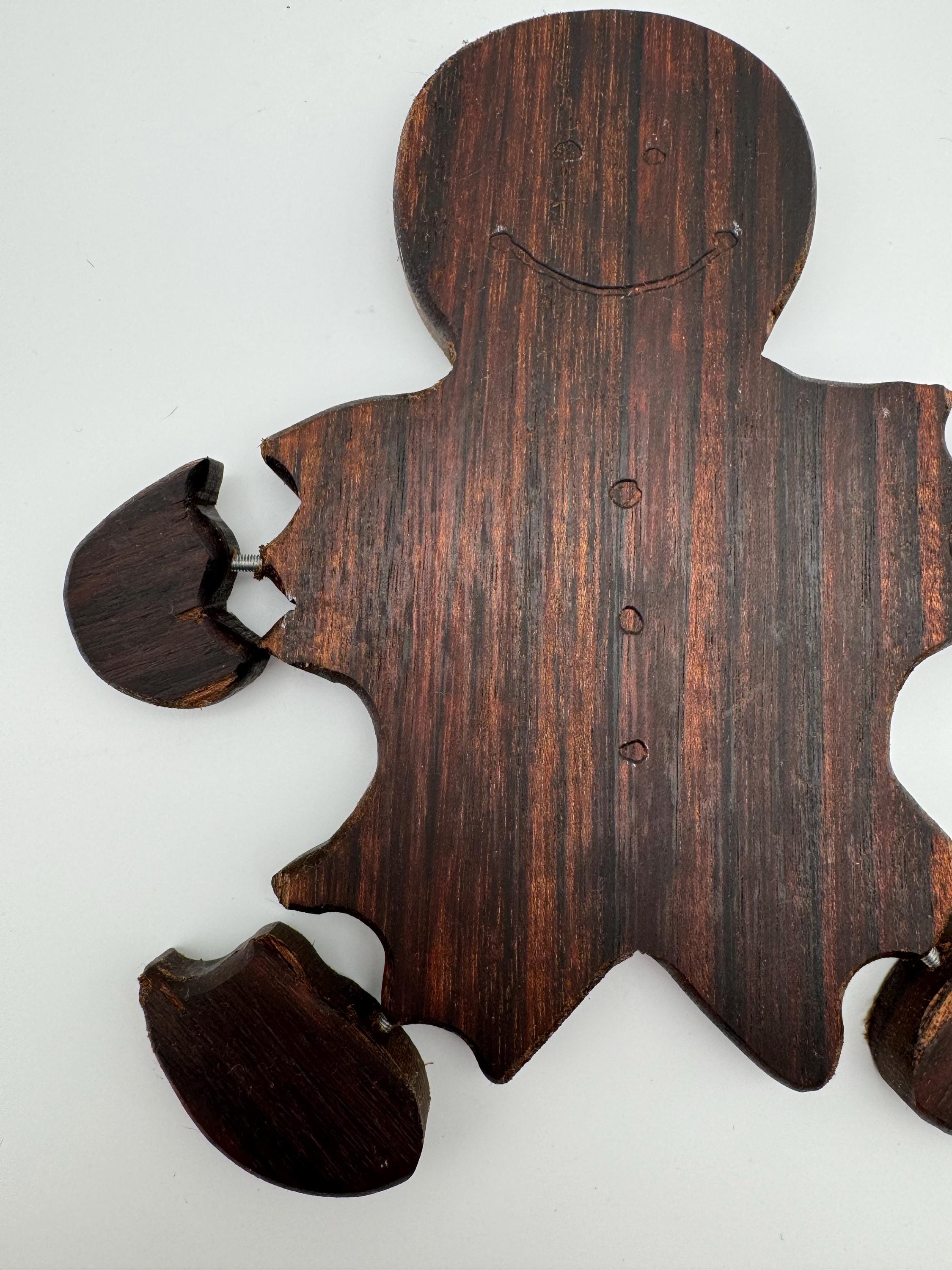 Lebkuchenmann aus Holz
