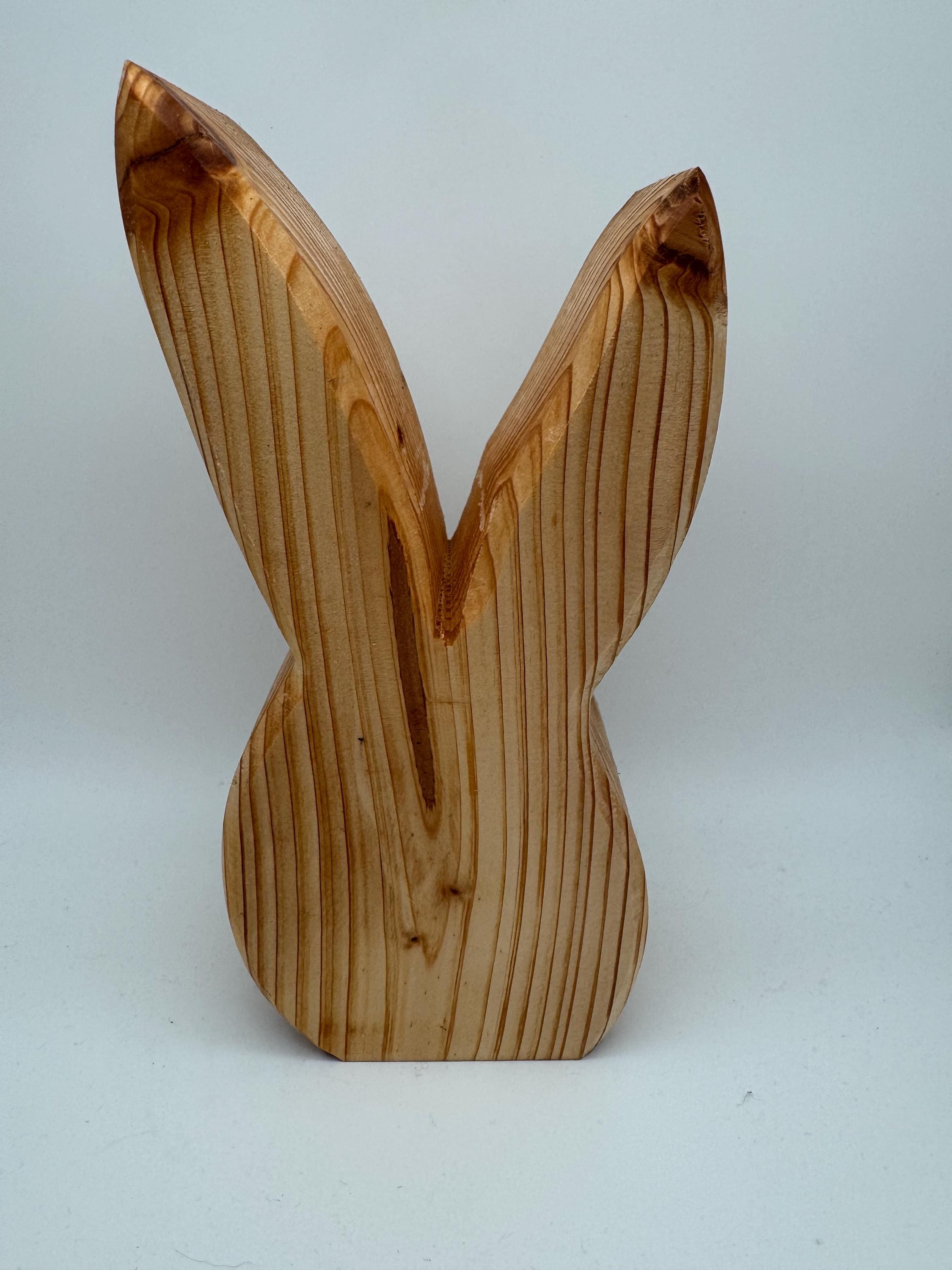 Holz Hase aus Fichtenholz