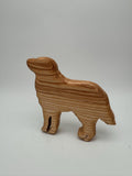 Holz Hund Golden Retriever
