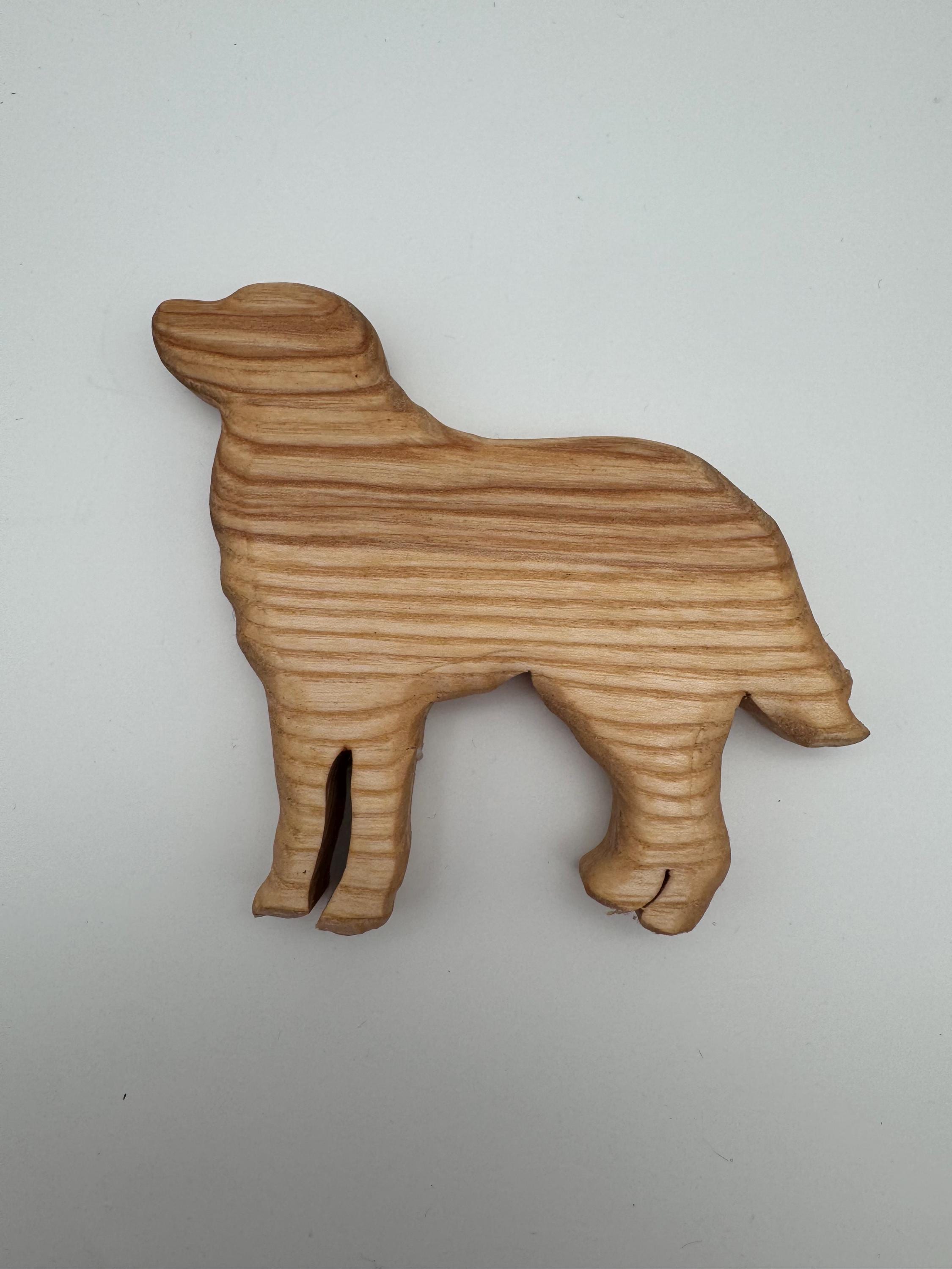 Holz Hund Golden Retriever