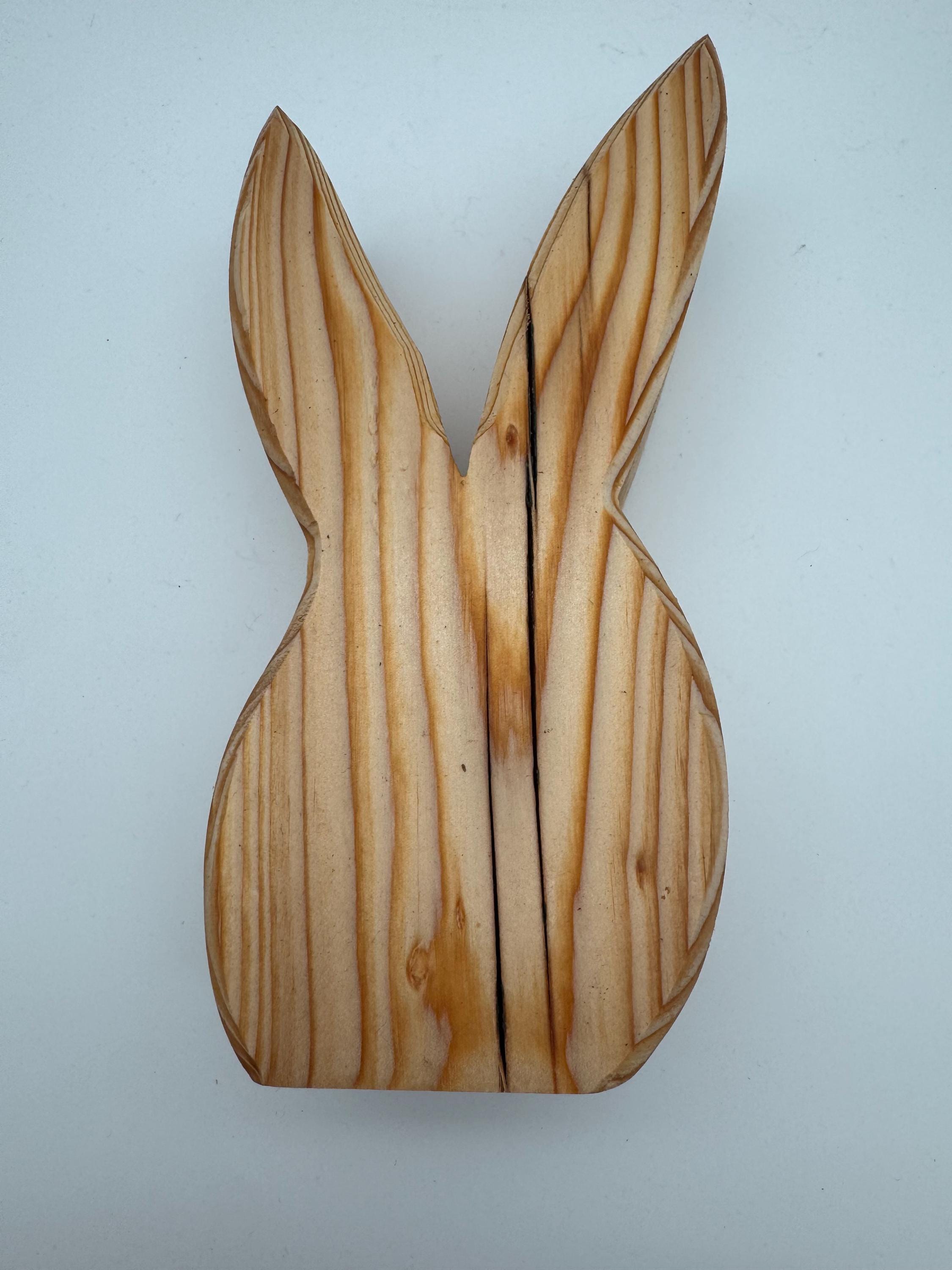Holz Hase aus Fichtenholz