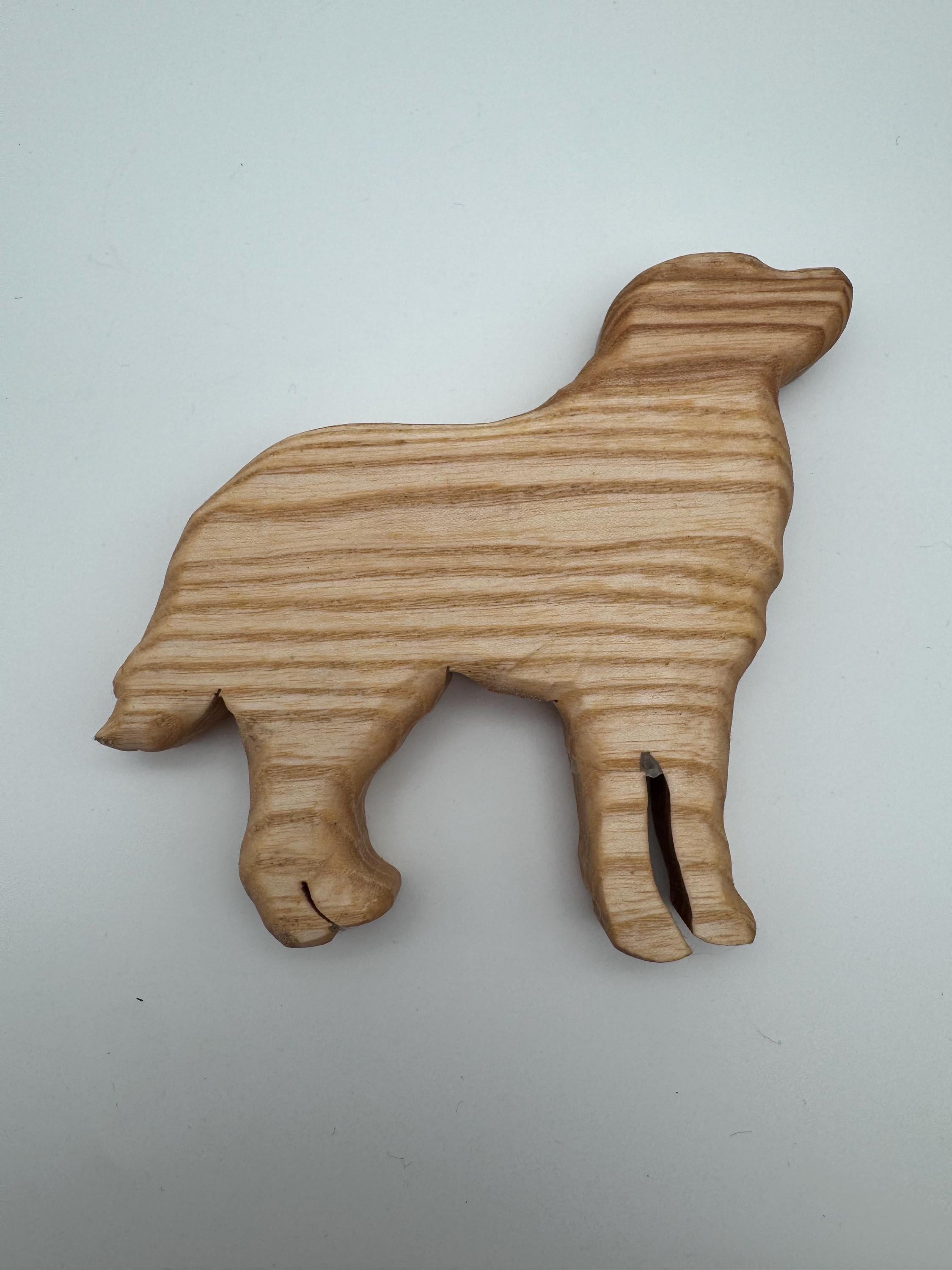 Holz Hund Golden Retriever