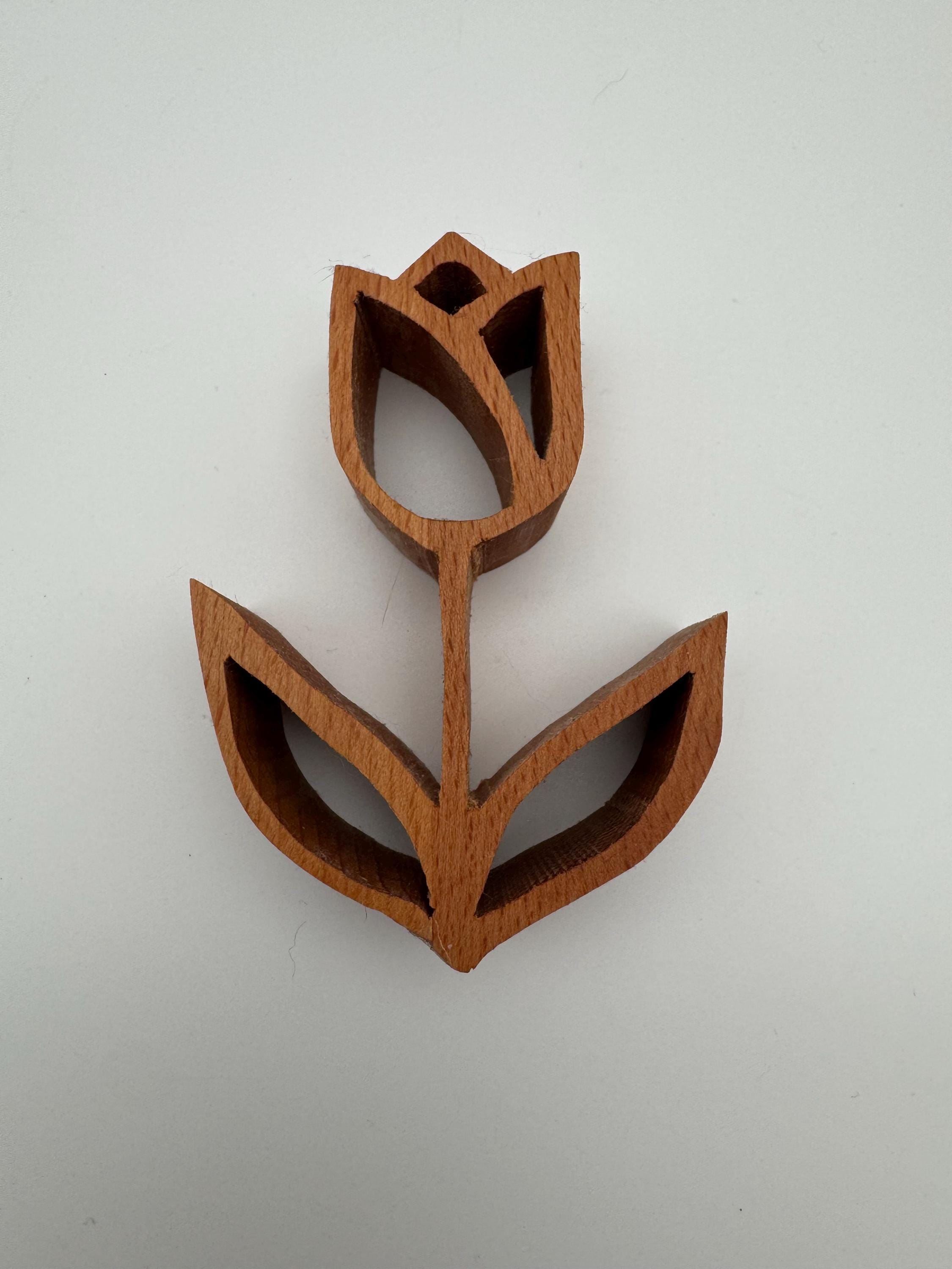 Holz Tulpe