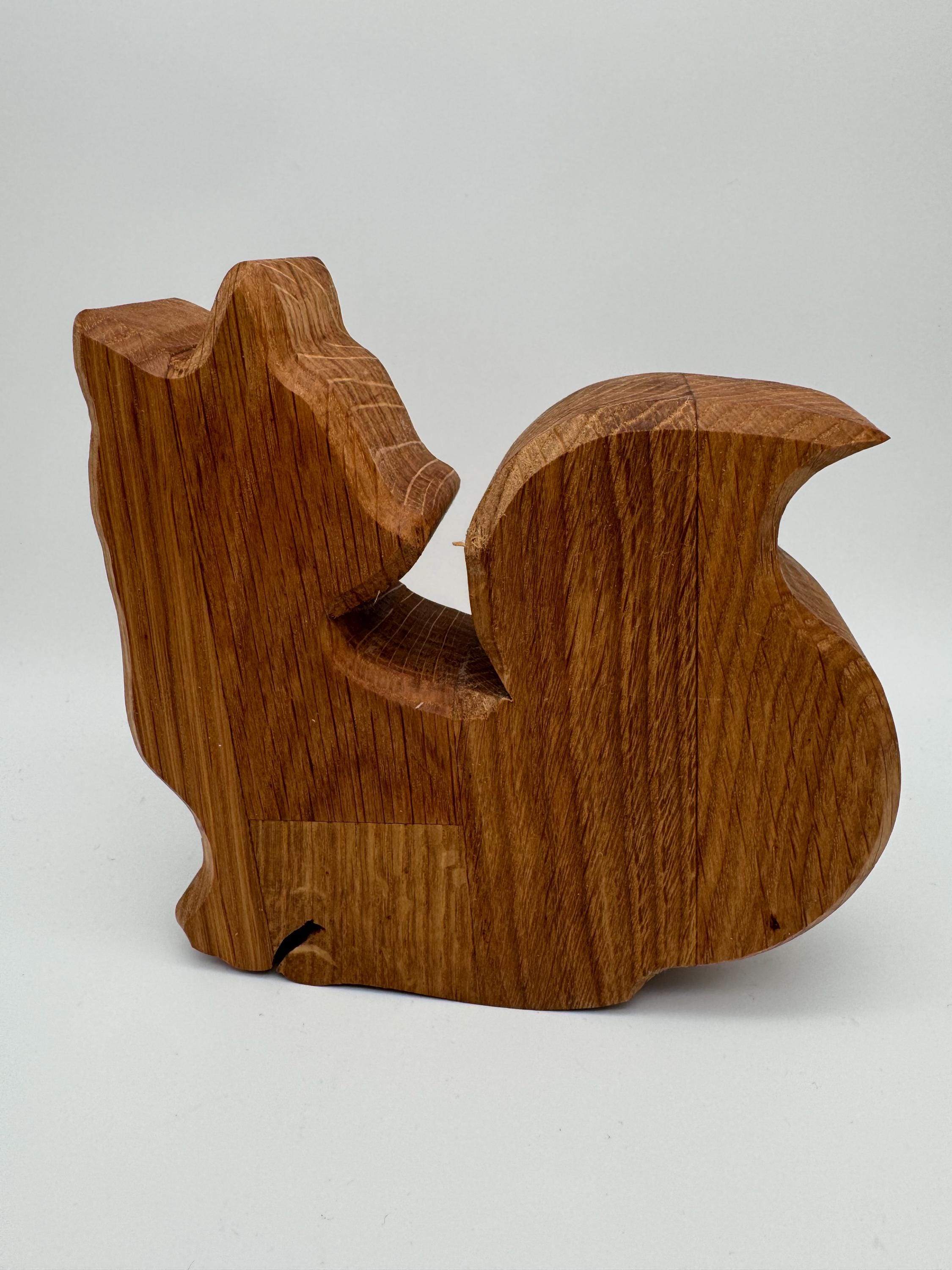 Holz Fuchs aus Eiche