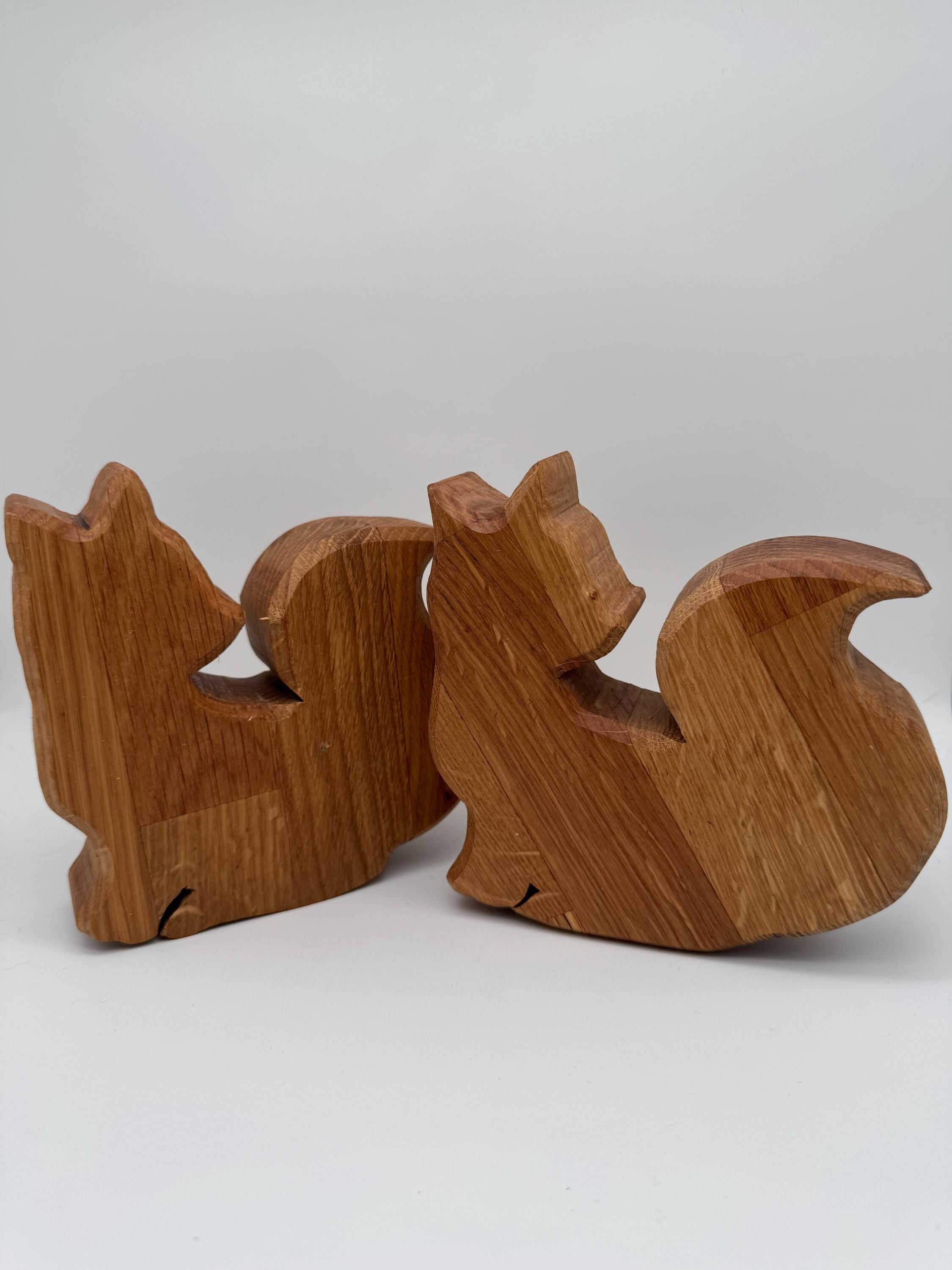 Holz Fuchs aus Eiche