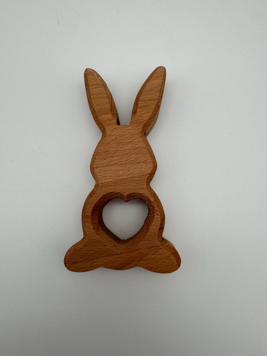Holz Hase mit Herz
