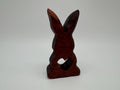 Mini Holz Hase mit Herz