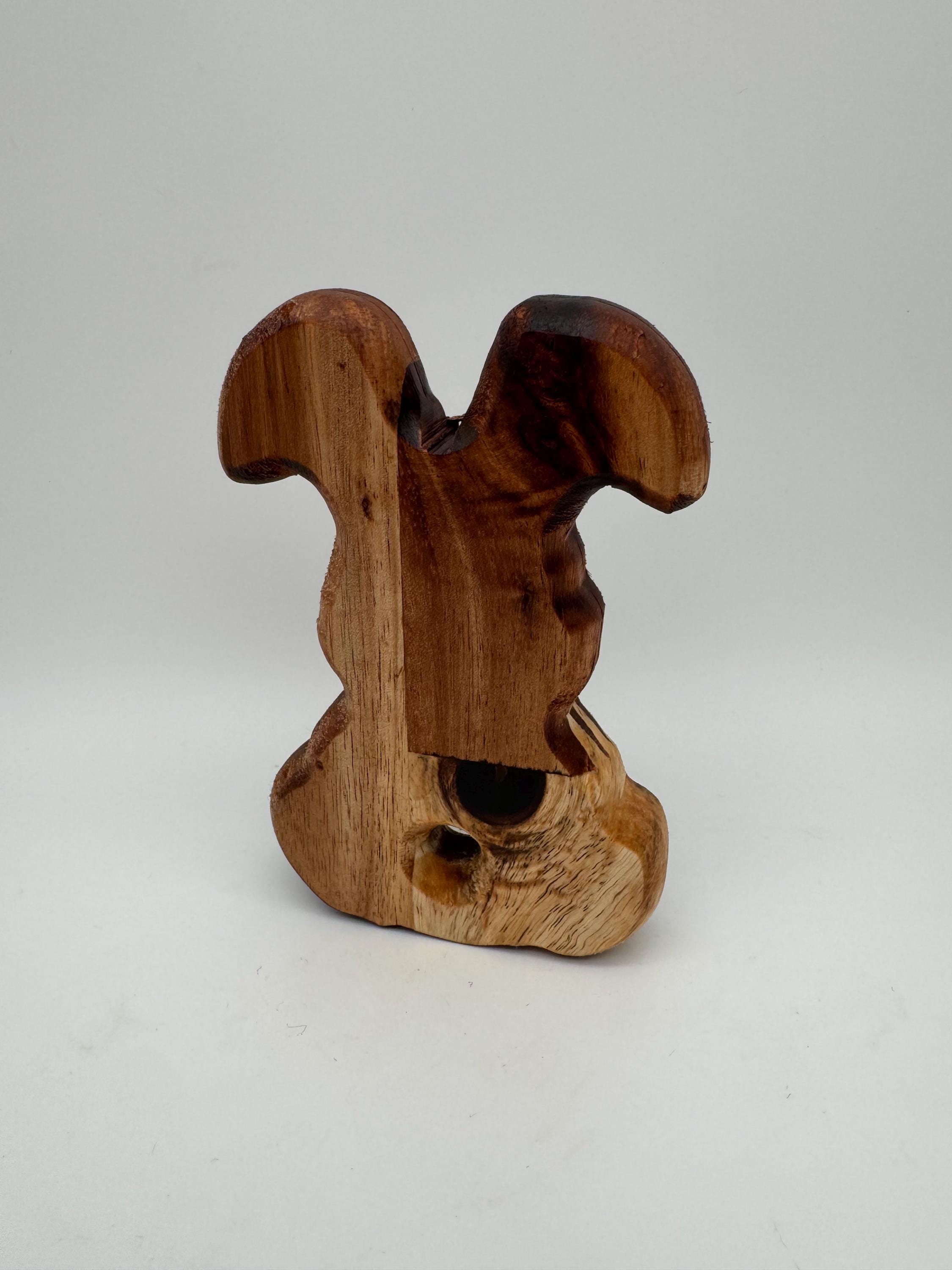Holz Hase aus Akazienholz