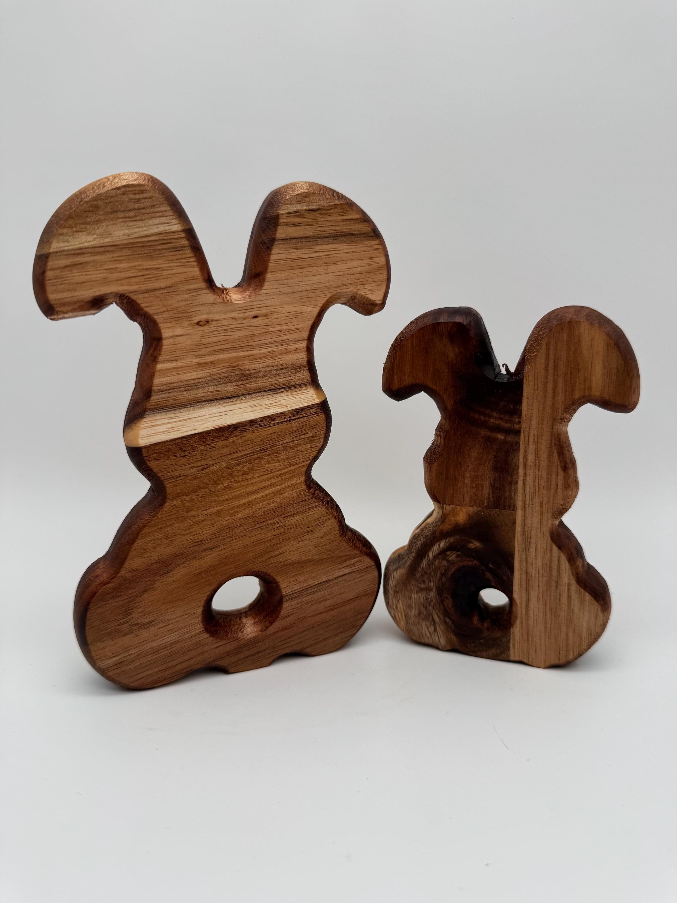 Holz Hase aus Akazienholz