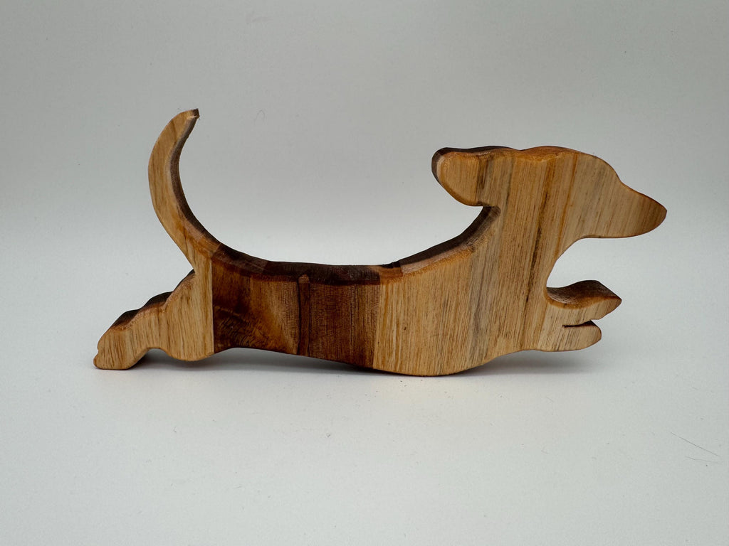 Holz Hund - Dackel