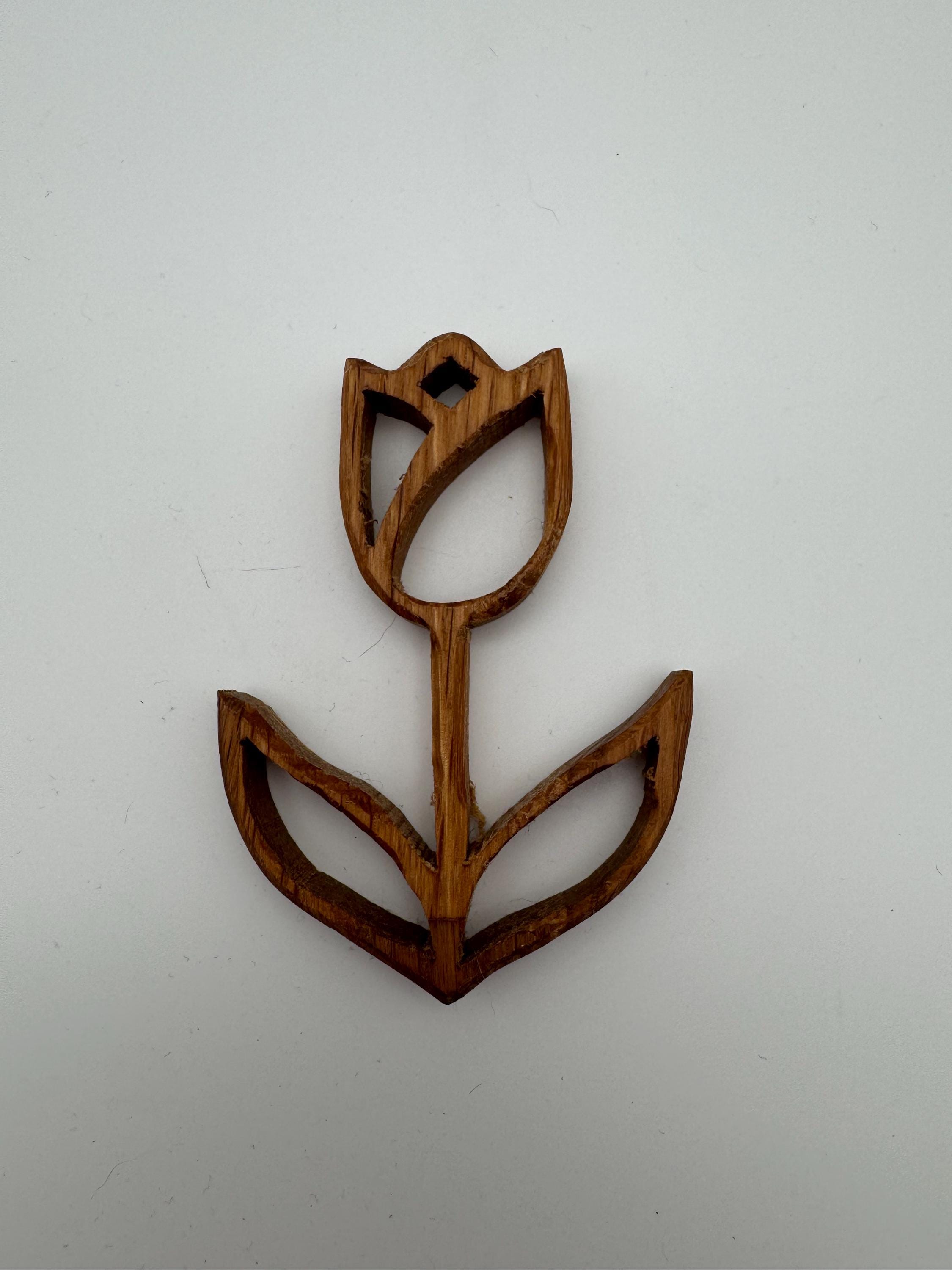 Holz Tulpe
