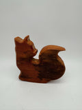 petit renard en bois