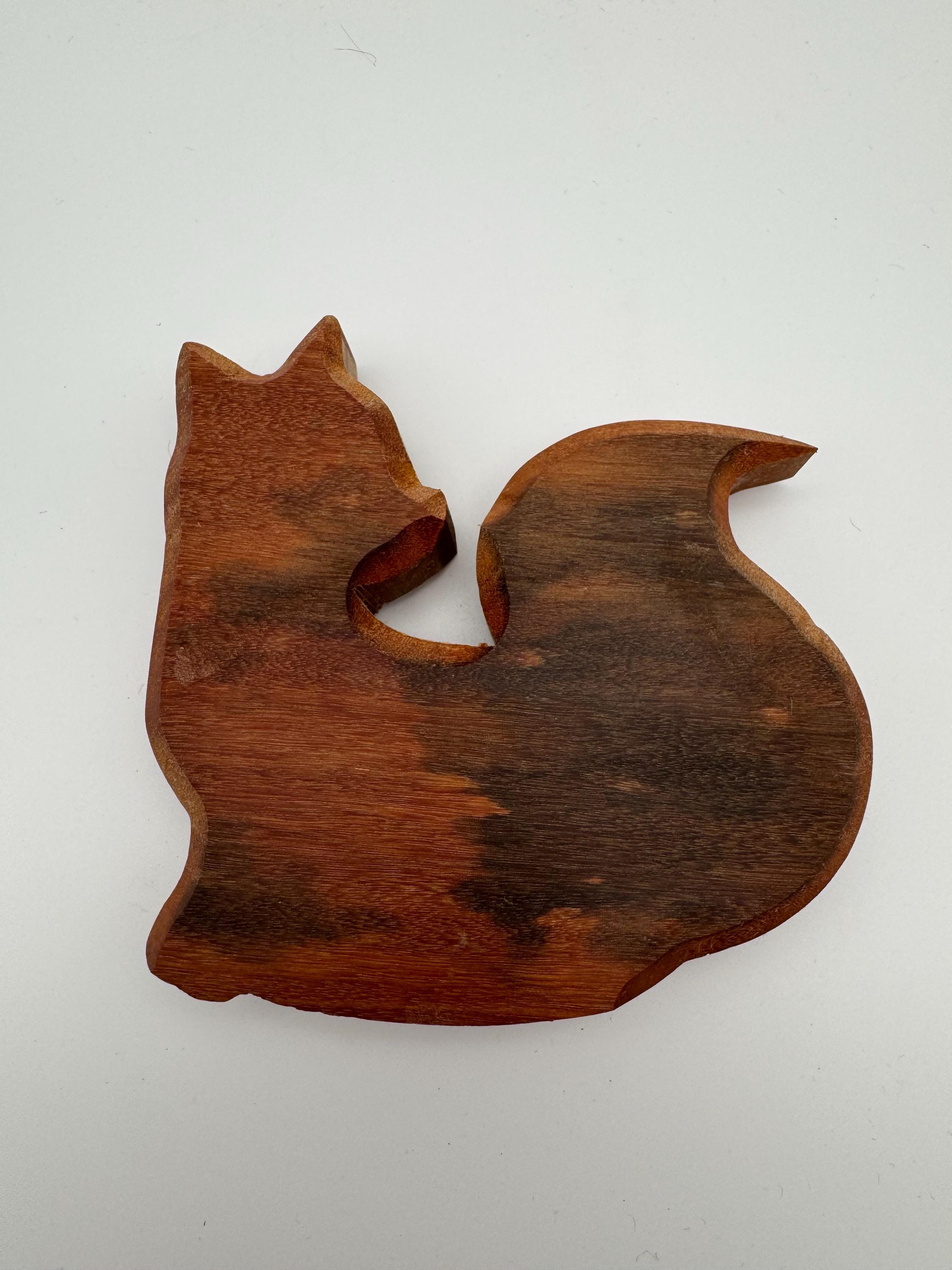 petit renard en bois
