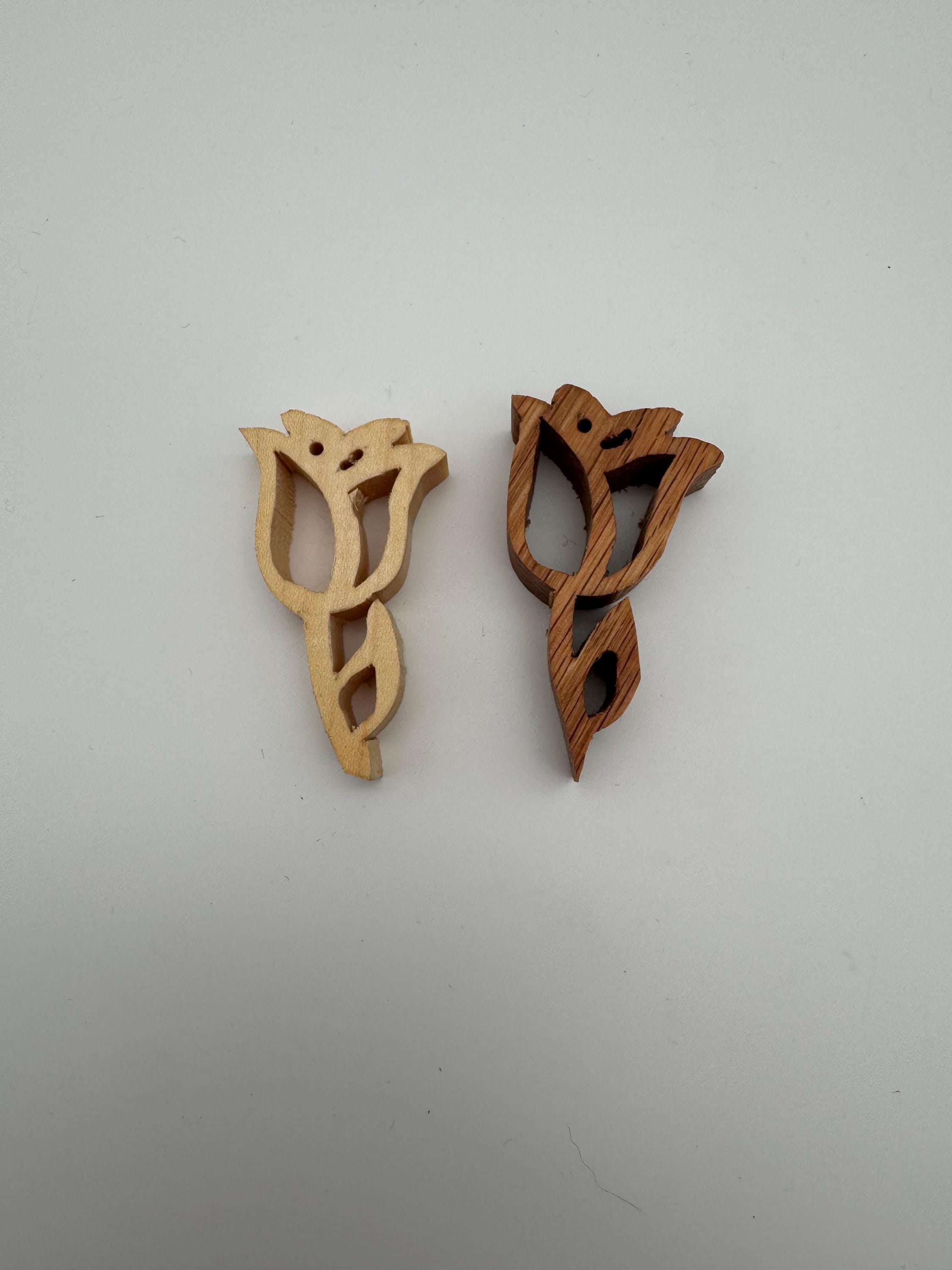 Holz Tulpen