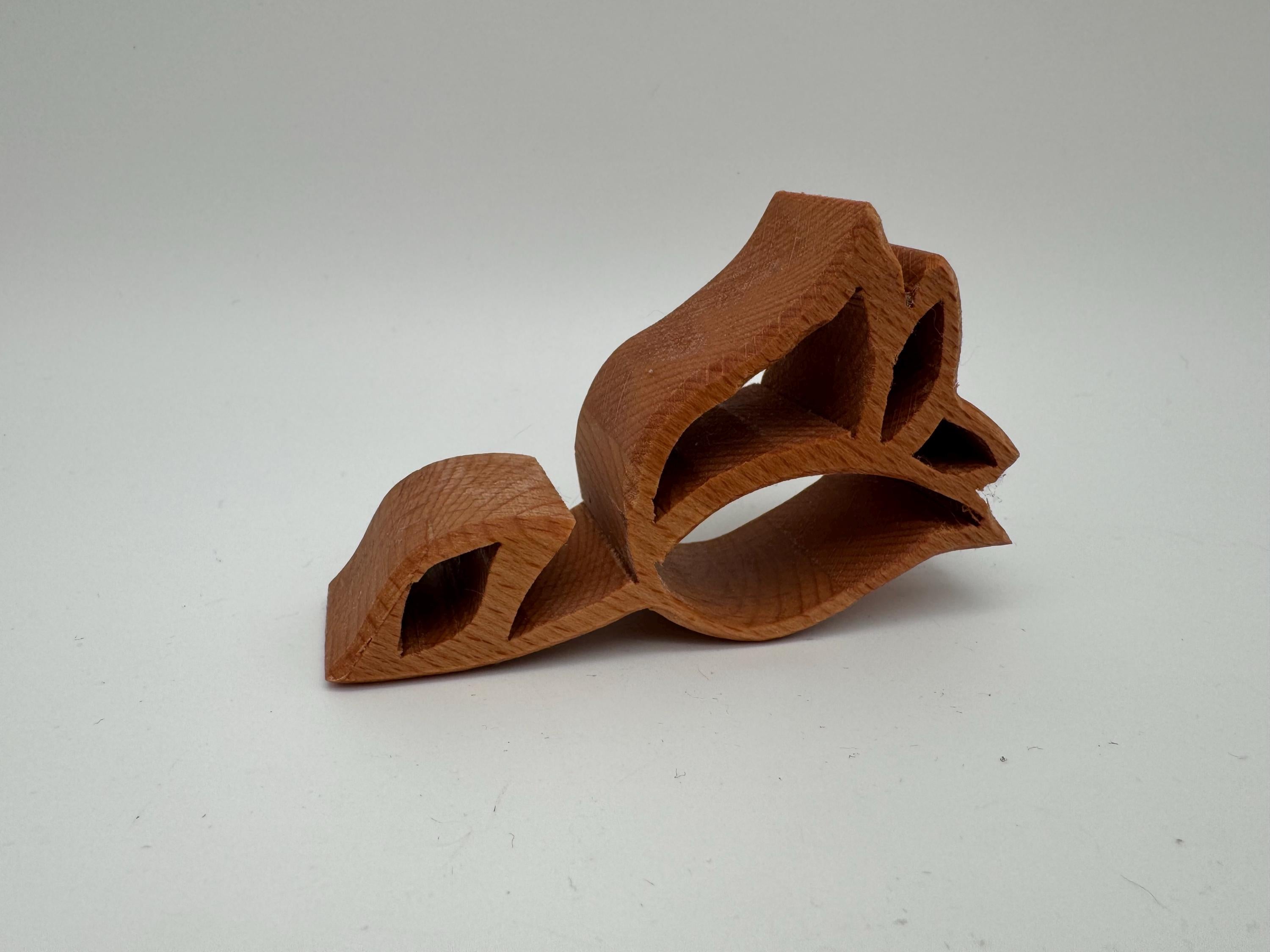 Holz Tulpe aus Eiche