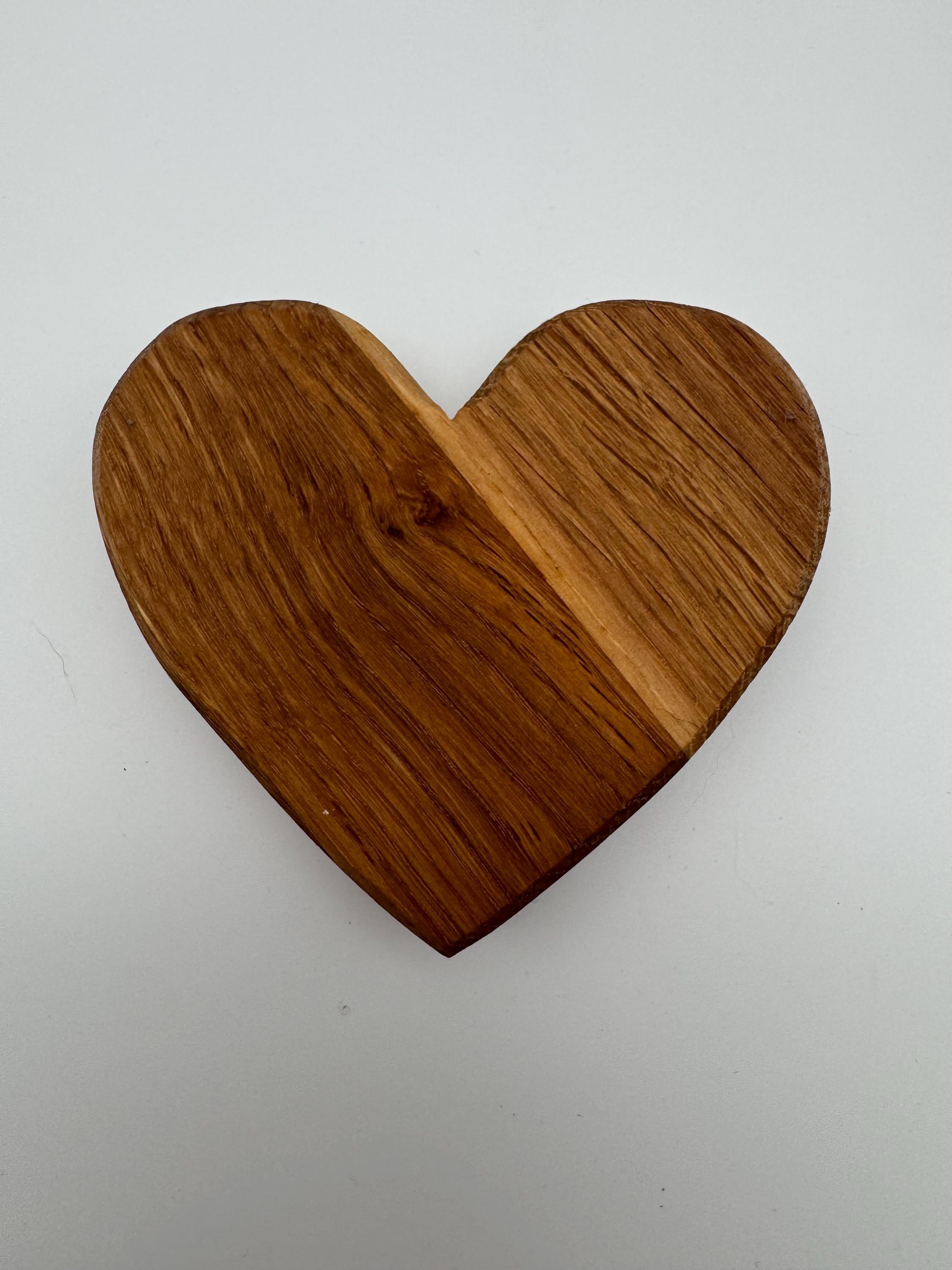 Holzherz aus Eiche