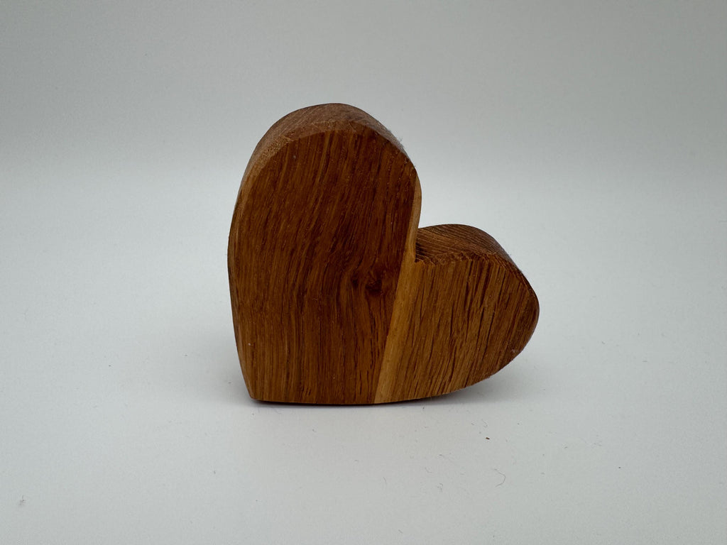 Holzherz aus Eiche