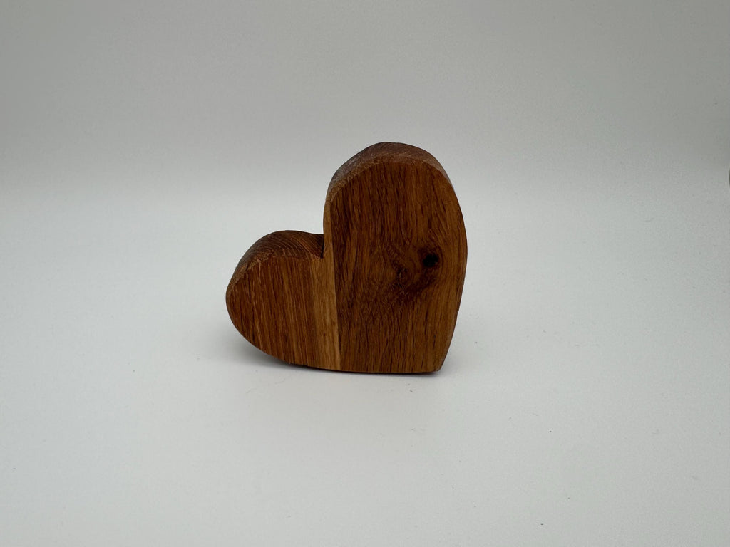 Holzherz aus Eiche