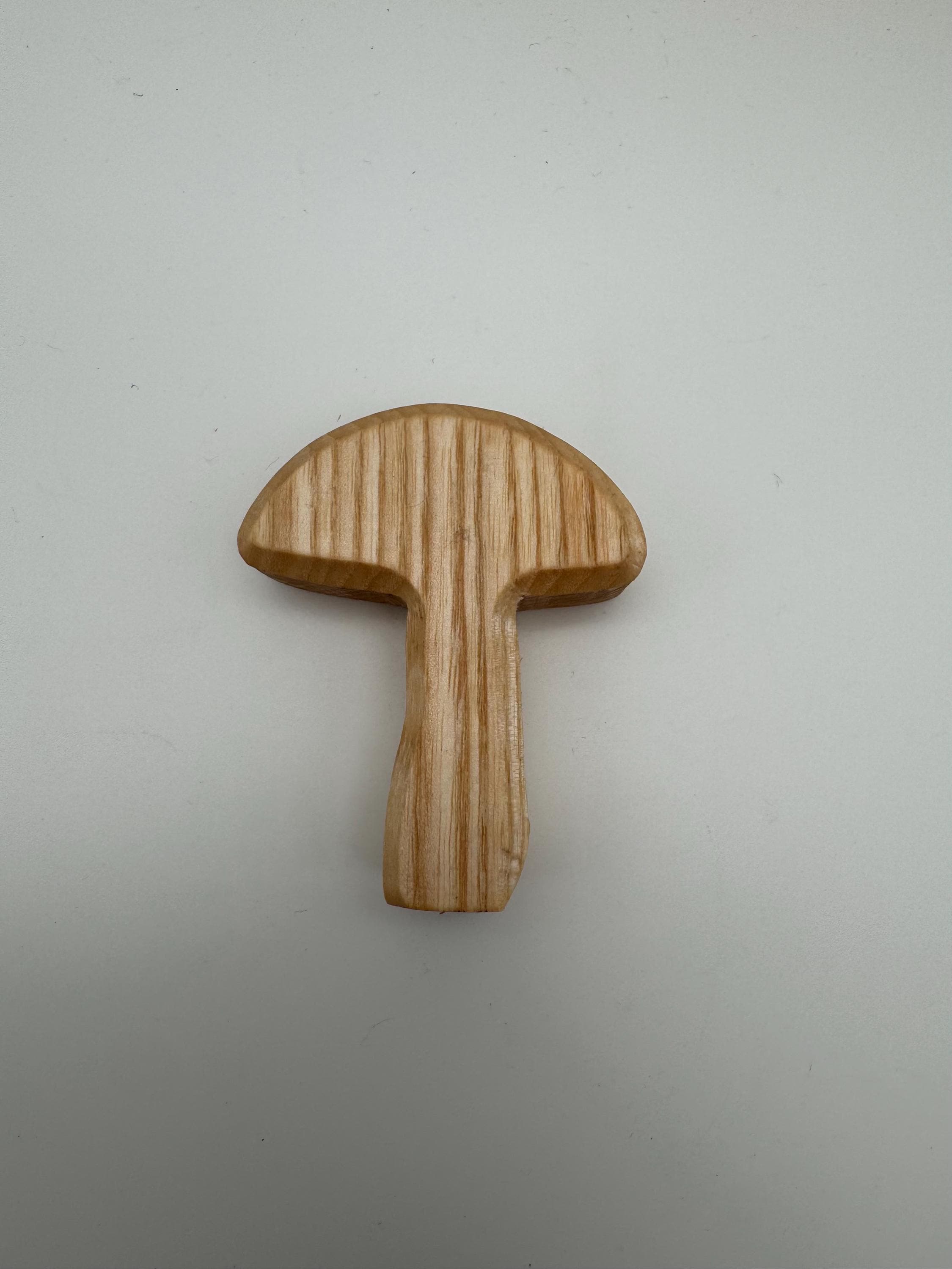 kleine Holz Pilze aus Esche