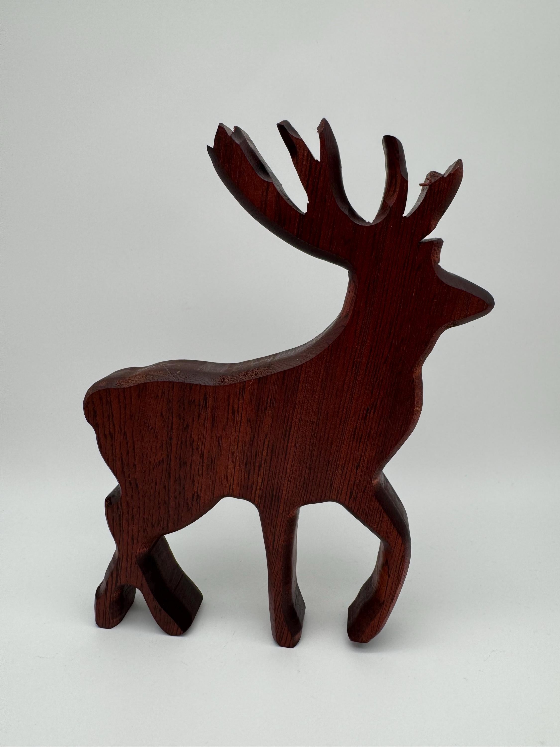 Holz Hirsch