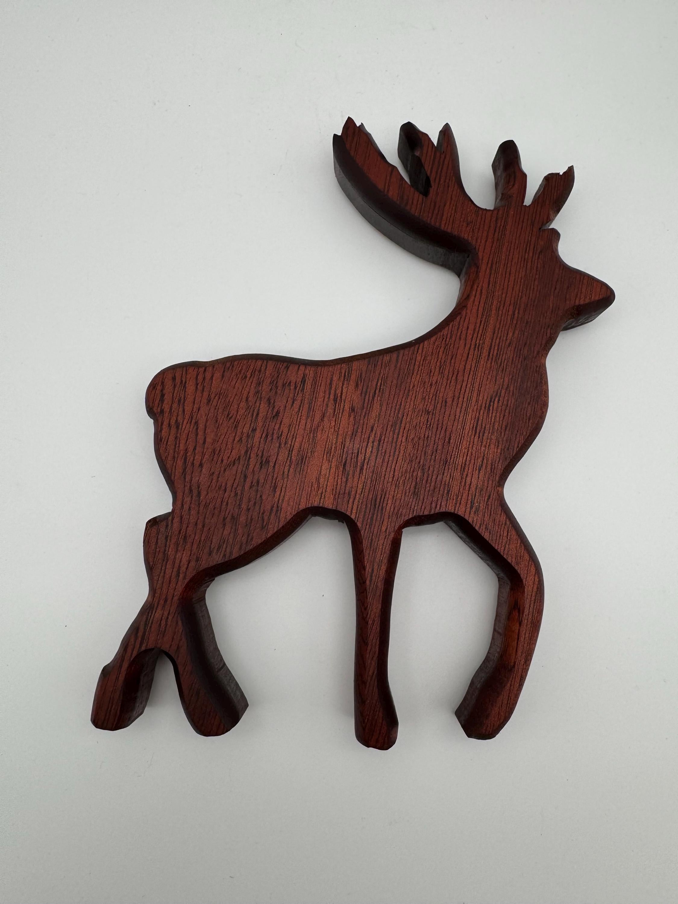 Holz Hirsch