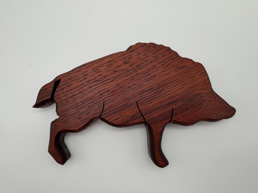 Holz Wildschwein