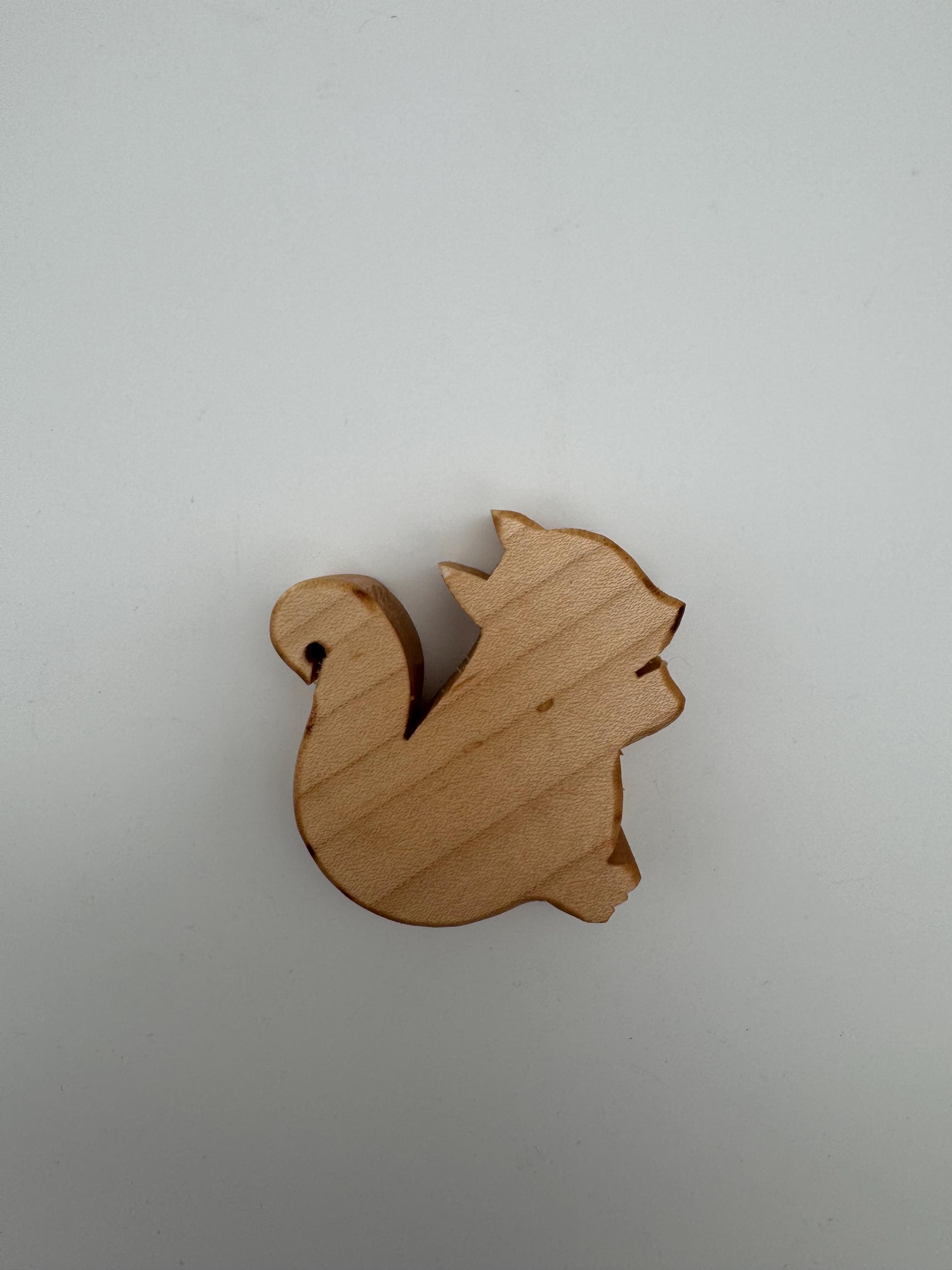 Holz Eichhörnchen klein