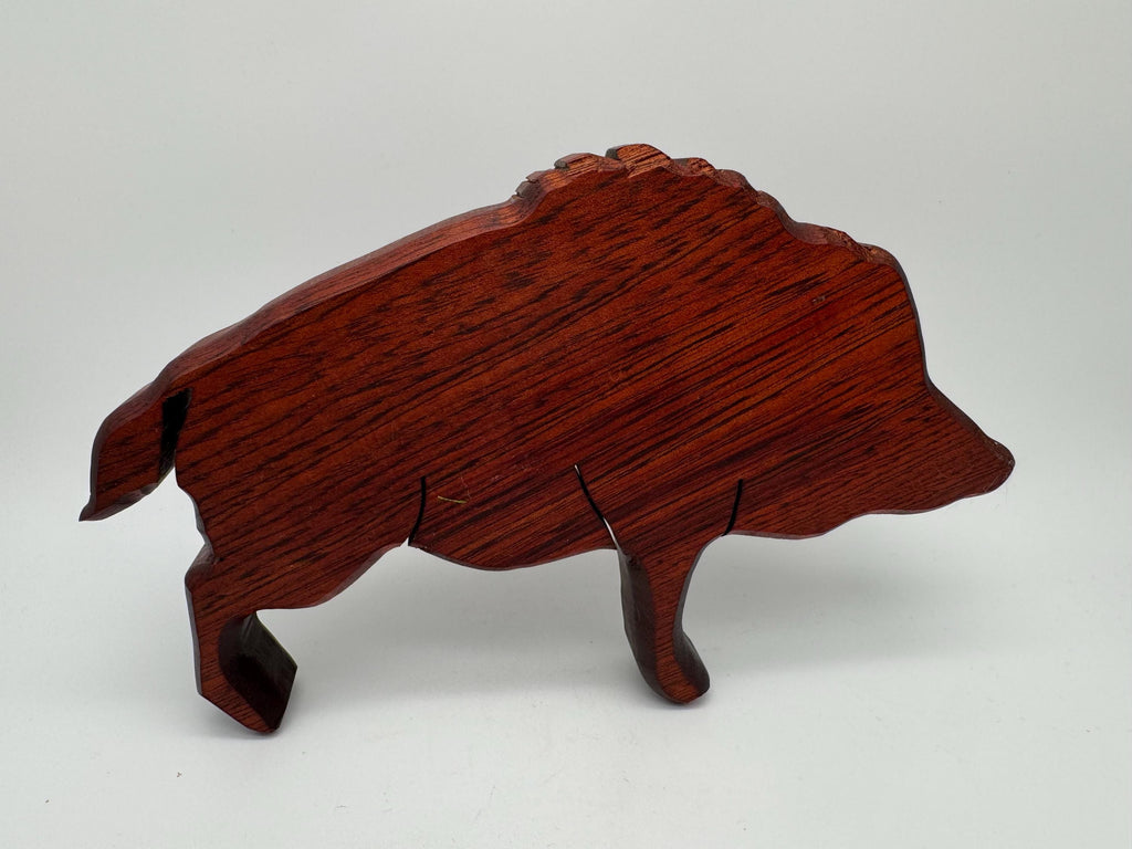 Holz Wildschwein