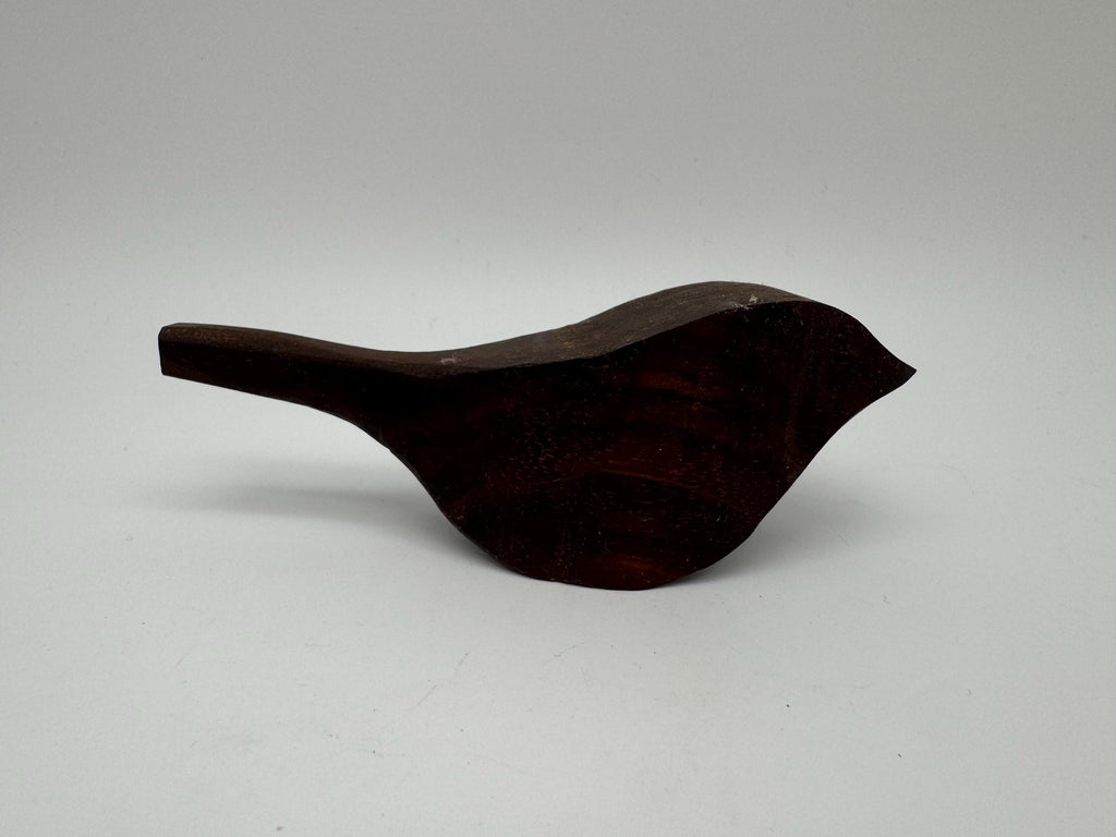 Holz Vogel Spatz aus Sipo Holz