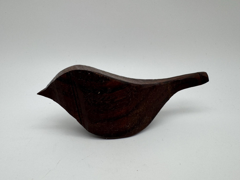 Holz Vogel Spatz aus Sipo Holz