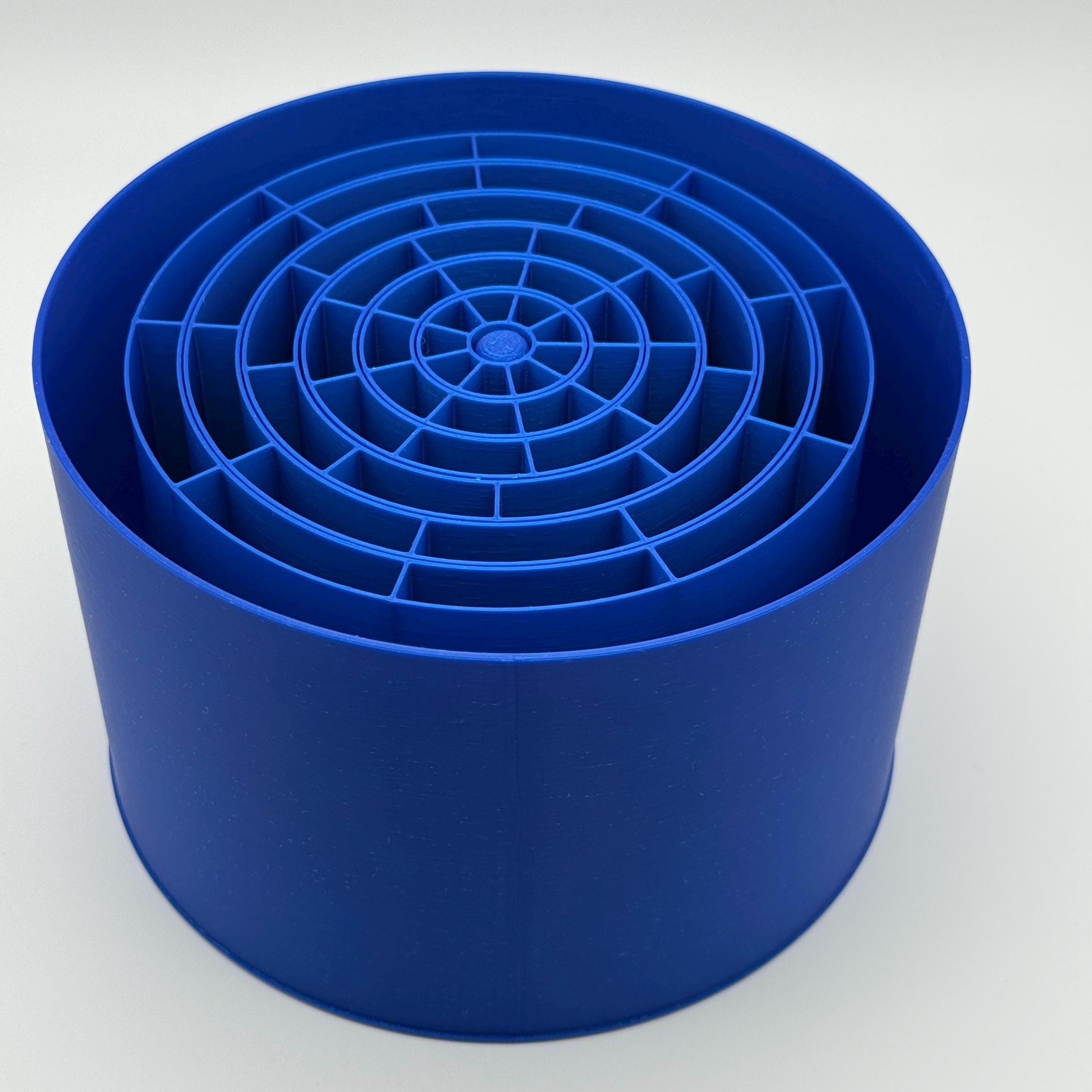 Garnschale für Bobbel 6 Elemente - Blau
