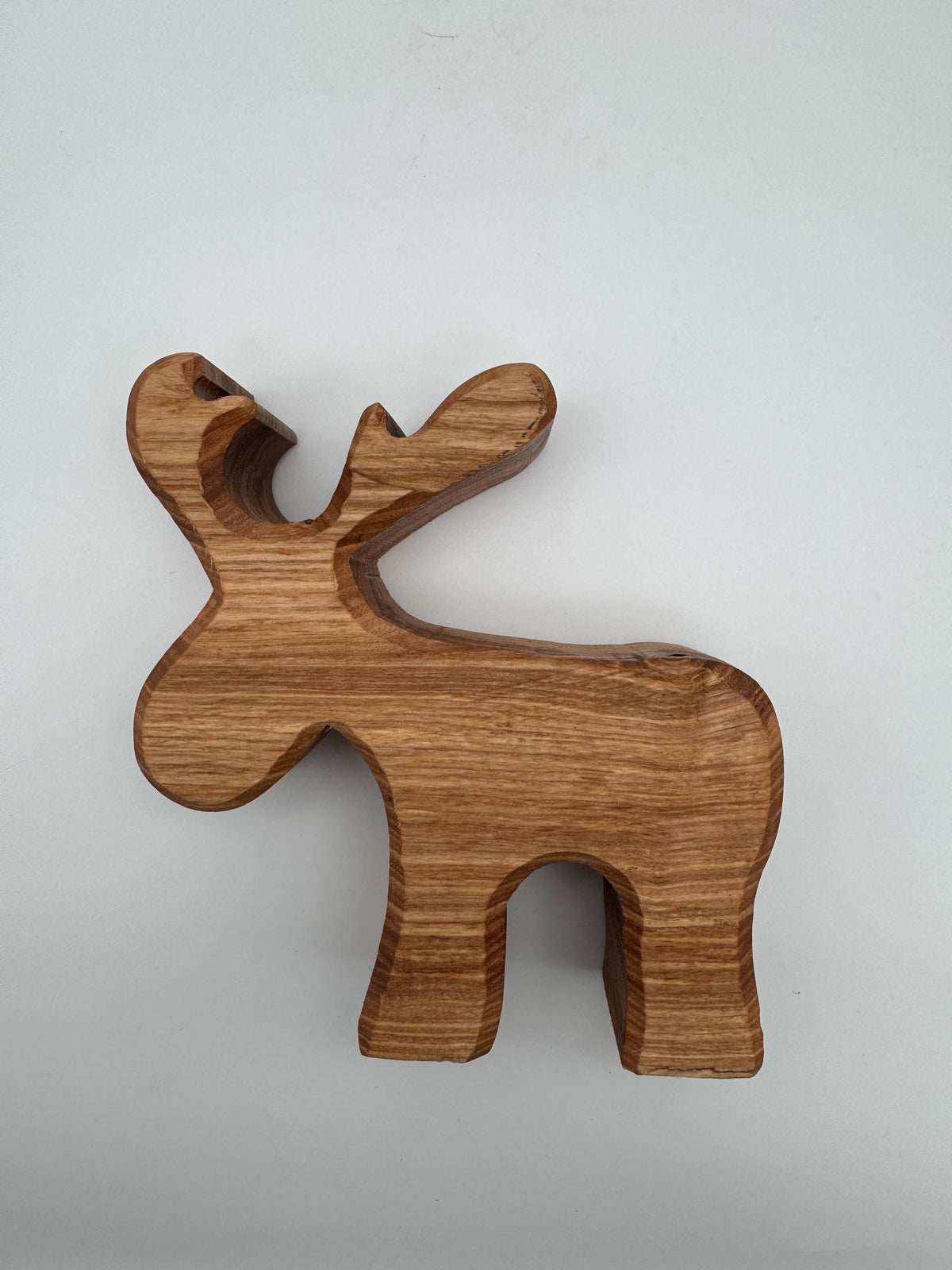 Holz Elch aus Eiche