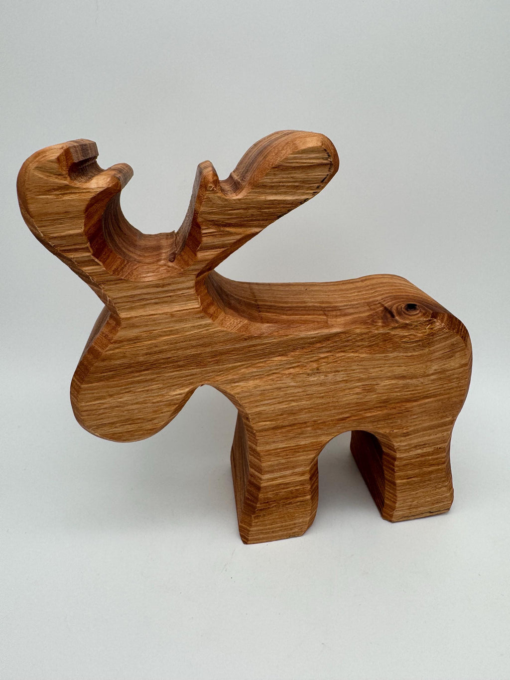 Holz Elch aus Eiche