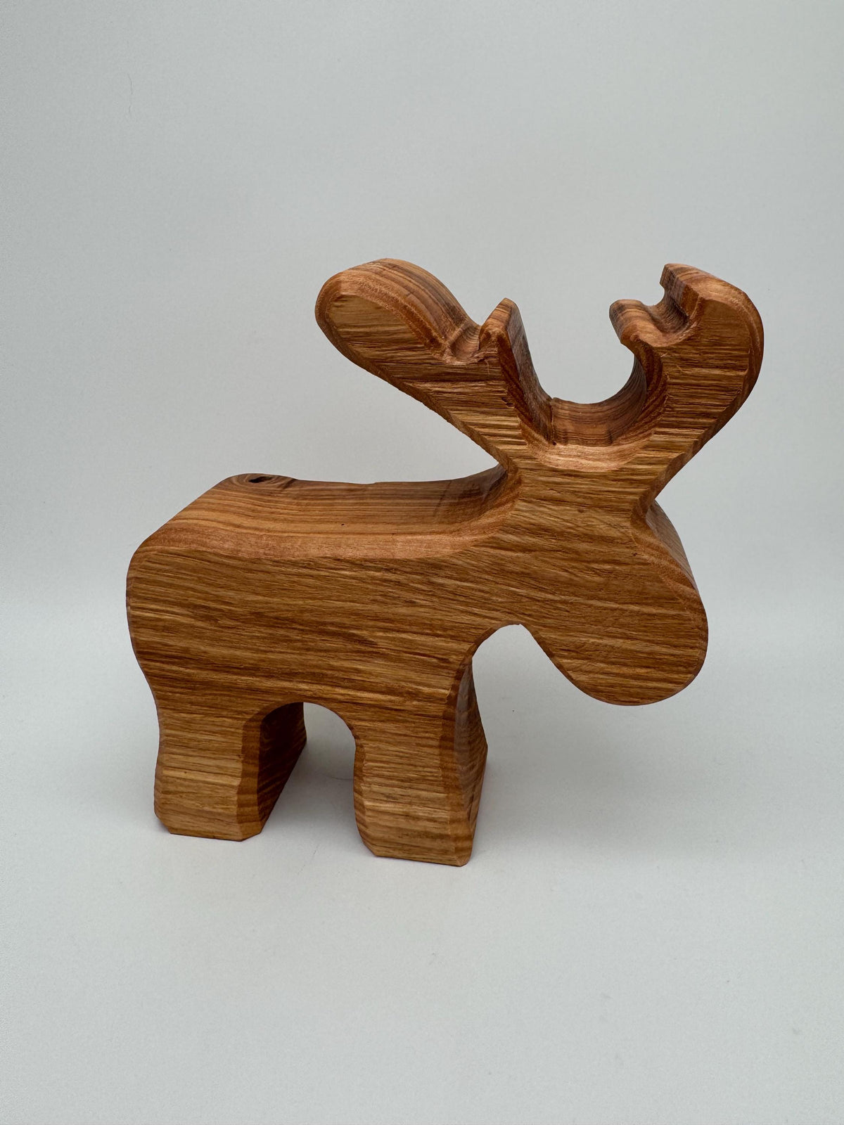 Holz Elch aus Eiche
